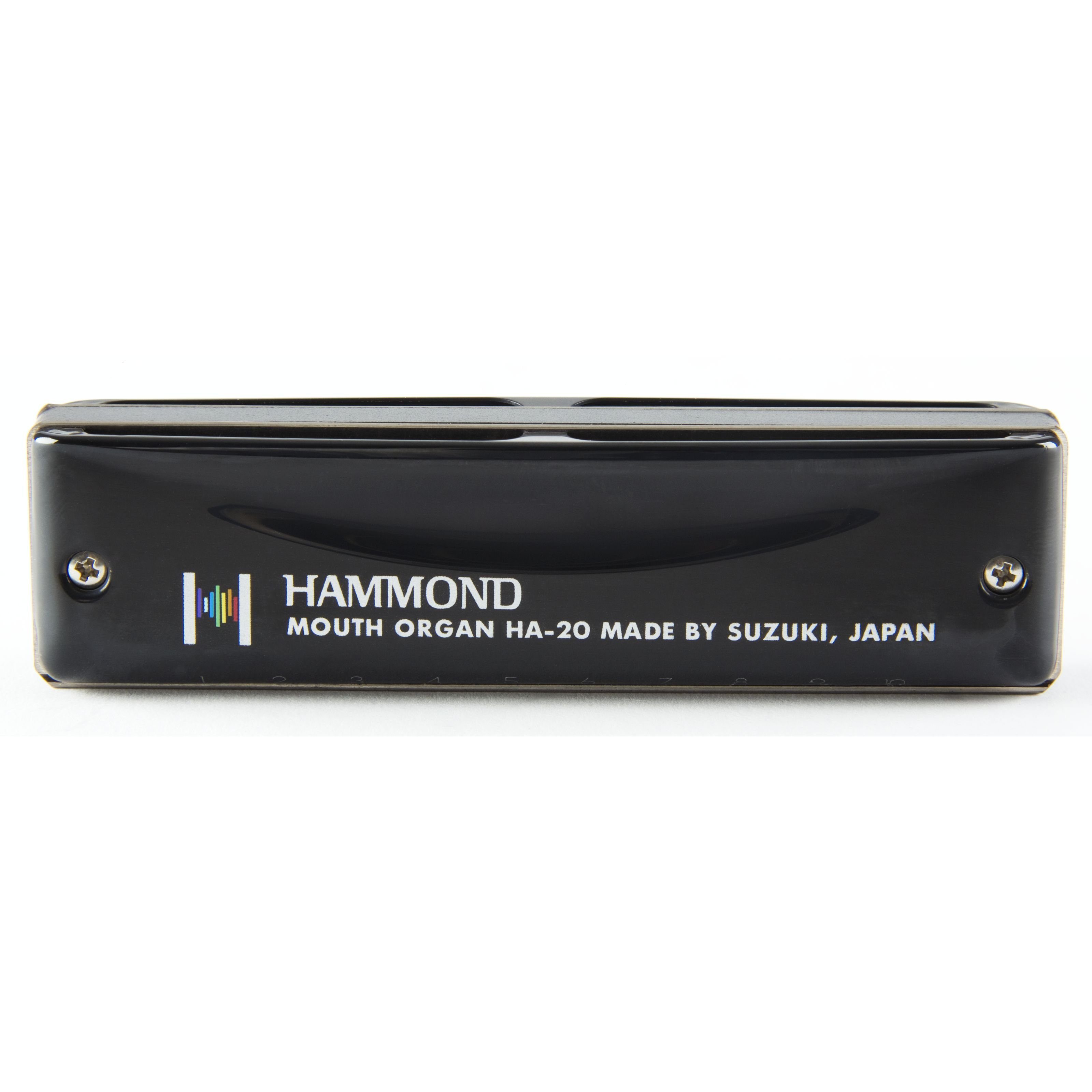 SUZUKI Mundharmonika, Hammond Blues Organ harp A - Diatonische Mundharmonika