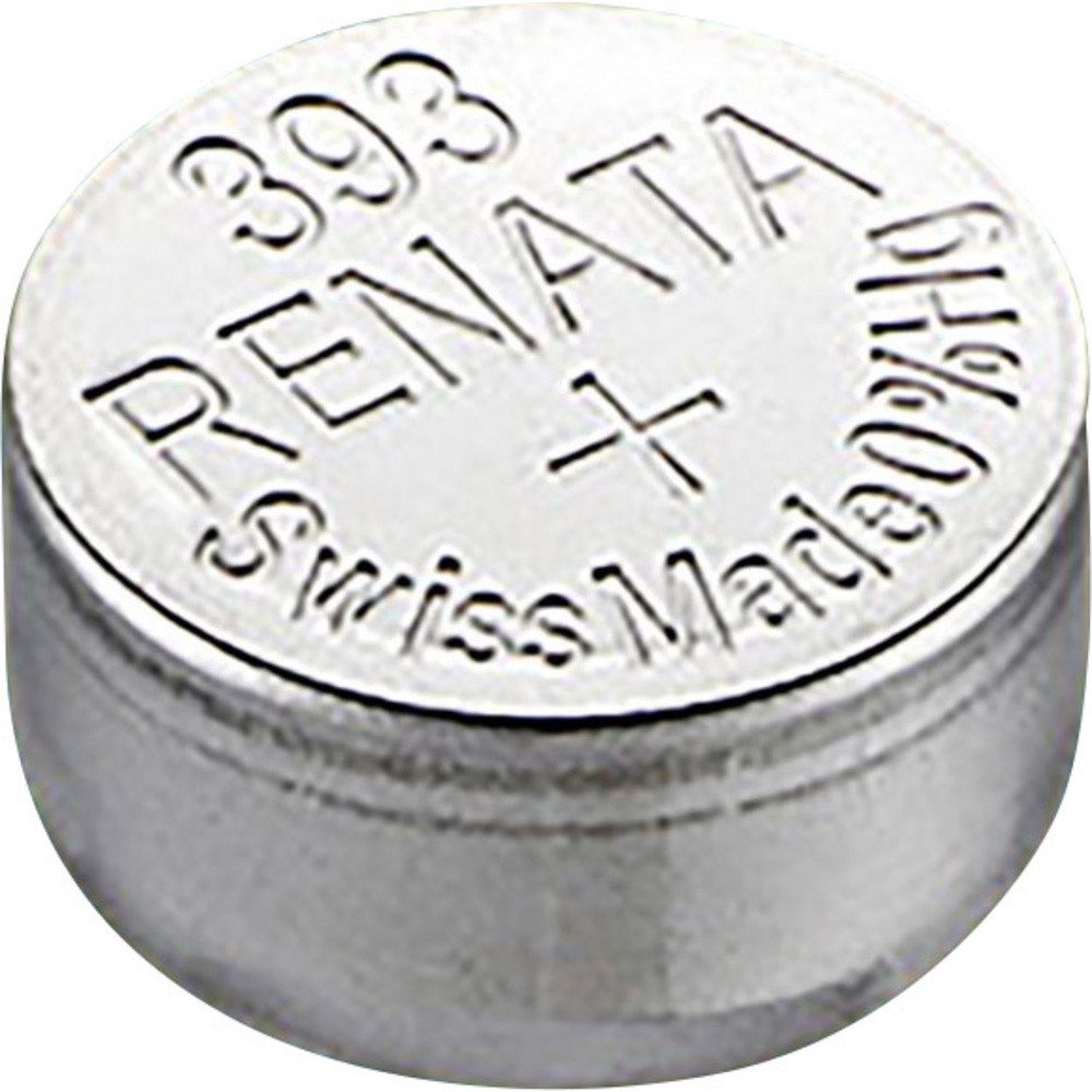 Renata Renata Knopfzelle 393 1.55 V 1 St. 80 mAh Silberoxid SR48 Compatible c Knopfzelle