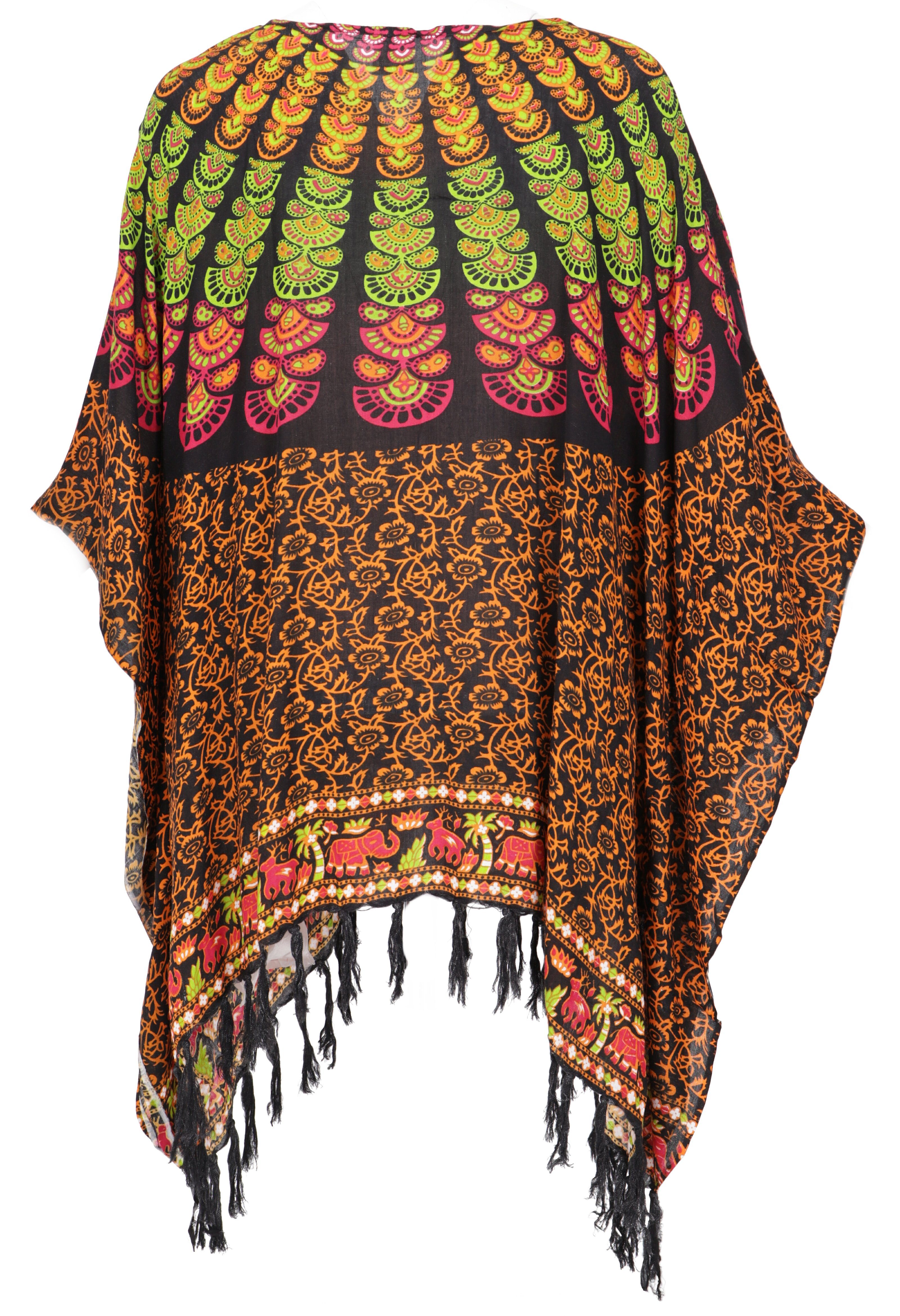 Guru-Shop Longbluse Kaftan, Ibiza-StyleTunika, Boho Bluse, günstig online kaufen