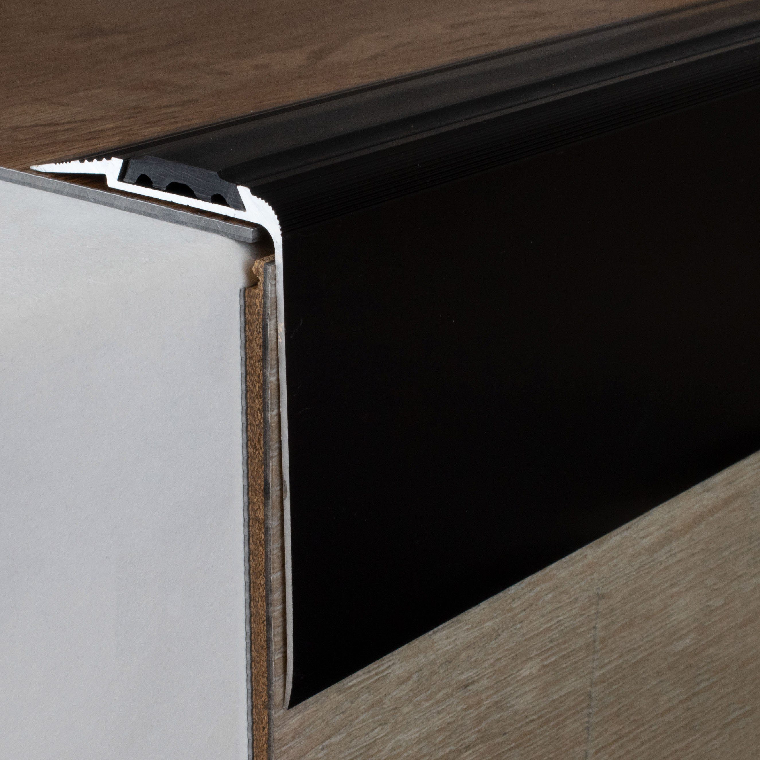 PROVISTON Treppenkantenprofil Aluminium, 80 x 58 günstig online kaufen