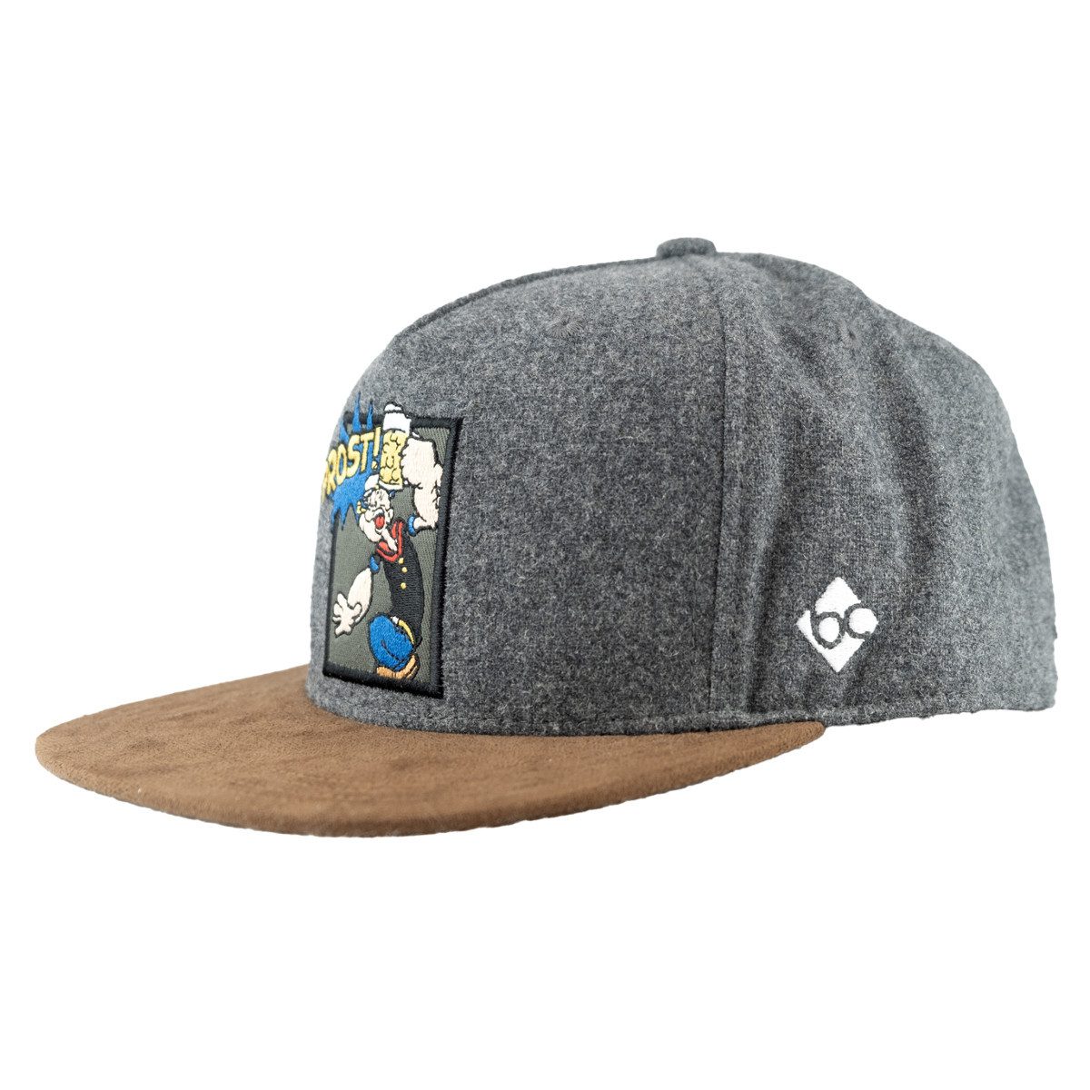 Bavarian Caps Snapback Cap Bavarian Caps Popeye Snapback Cap One Size dunkelgrau (Snapback)
