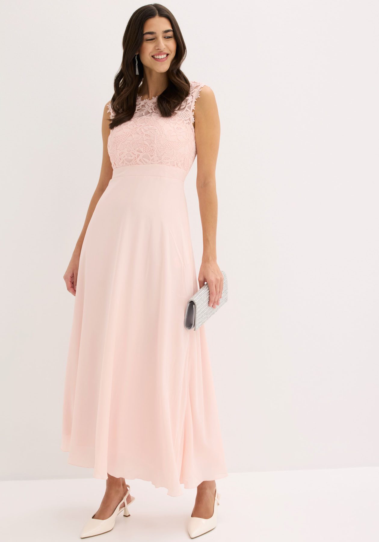 bonprix Maxikleid für festliche Anlässe, vollständig gefüttert, taillierte Passform