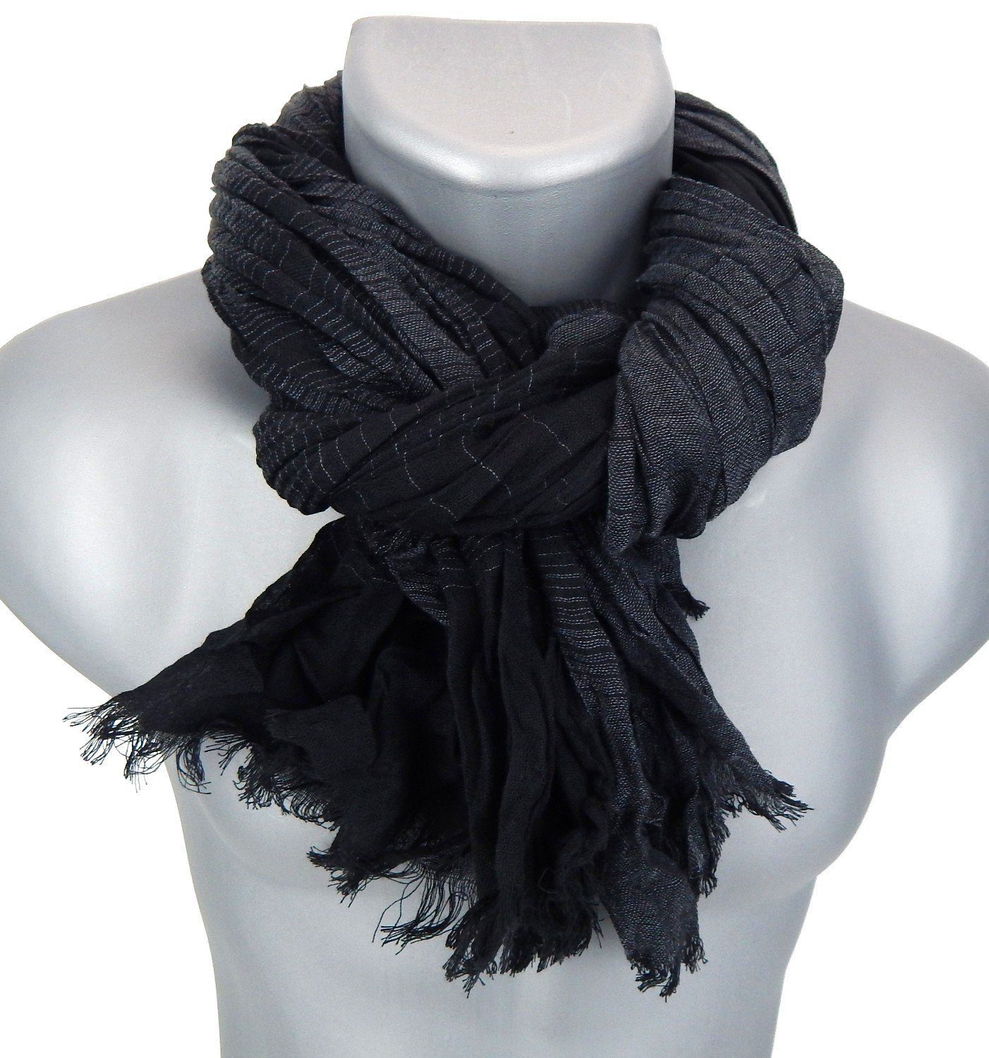 Ella Jonte Modeschal, weicher Herrenschal gestreift Viskose, modisch & urba günstig online kaufen