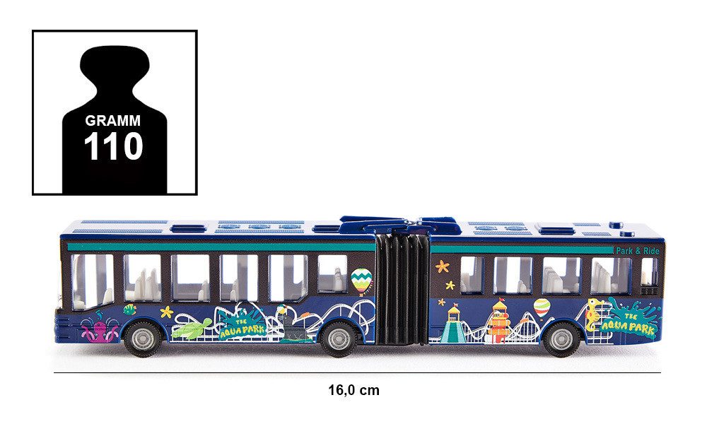 SIEPER Modellbus siku Gelenkbus