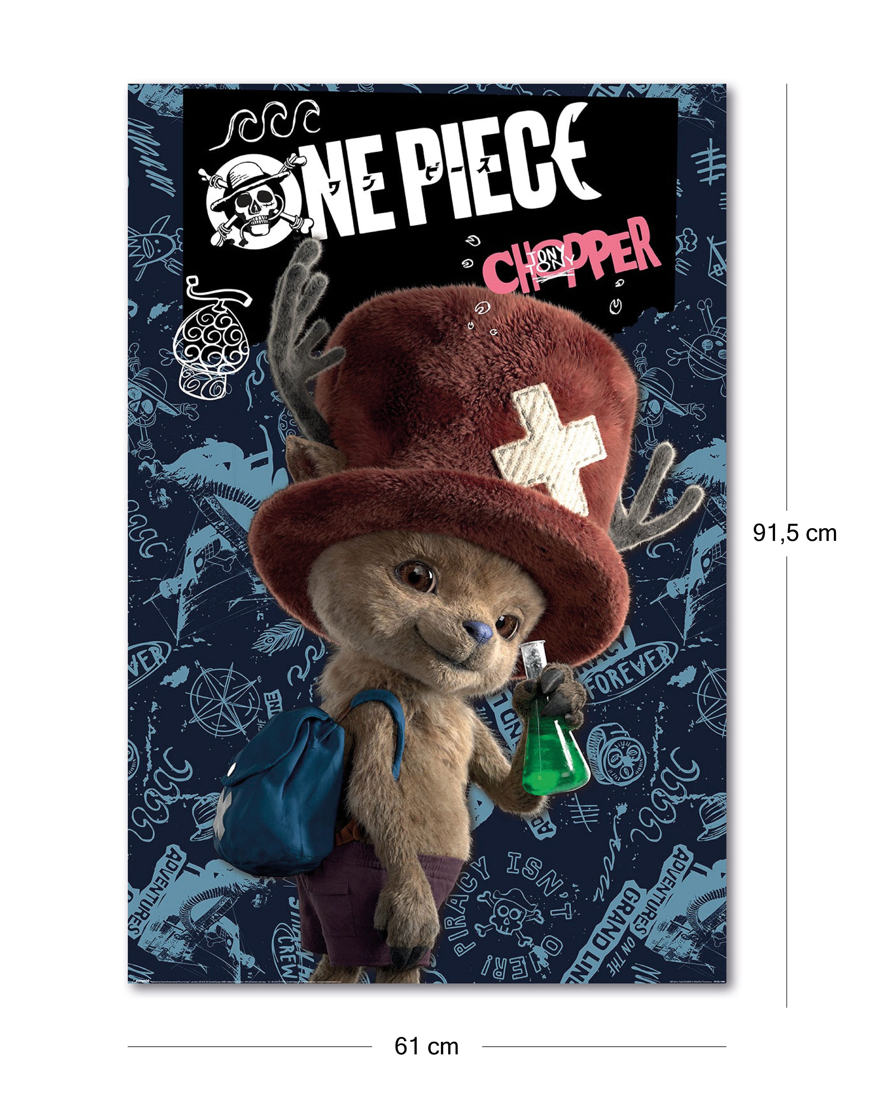 PYRAMID Poster One Piece Poster Chopper The Doctor, Into The Gand Line 61 x
