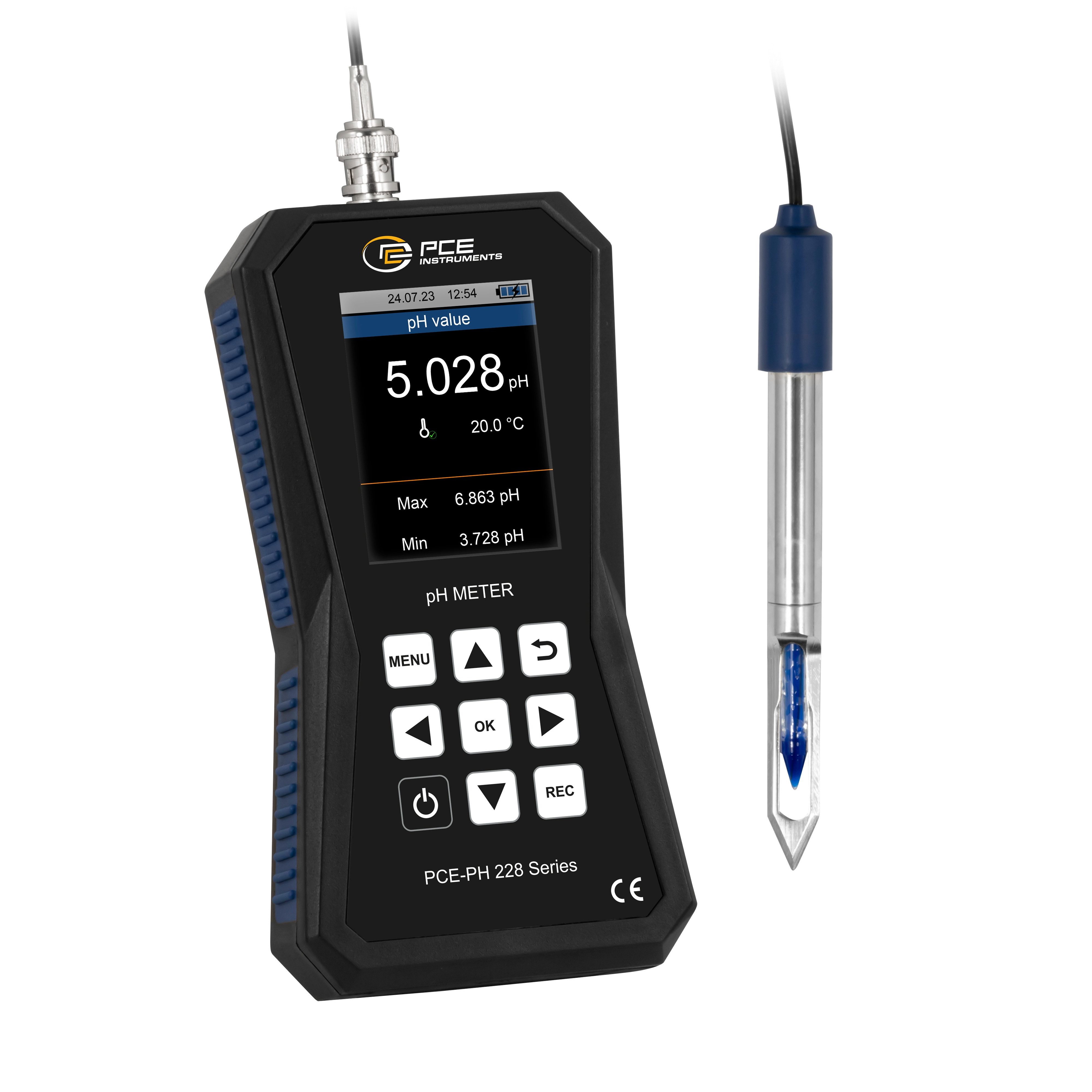 Photometer Hochpräzises pH-Messgerät PCE-PH 228M