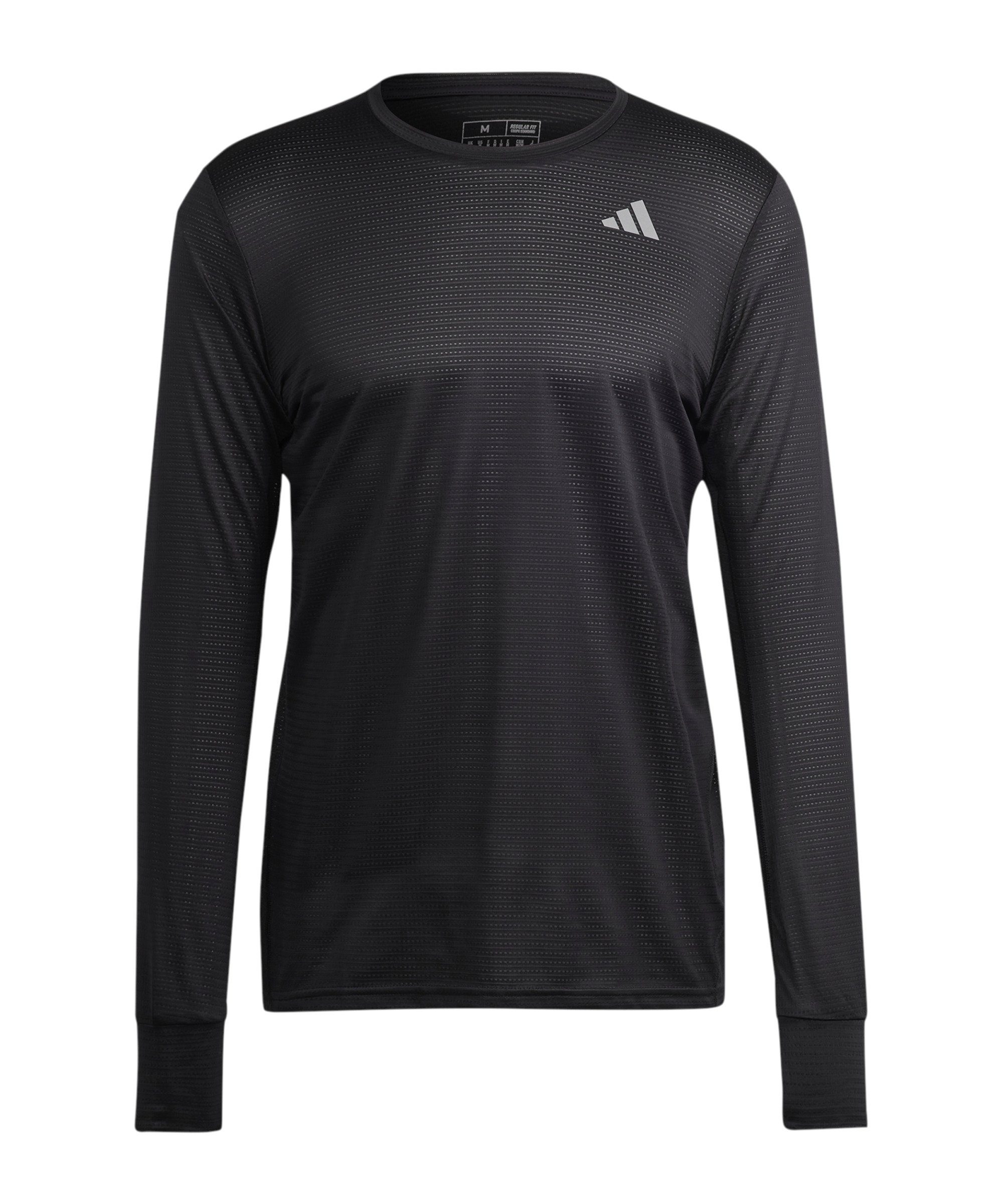 adidas Performance Lauftop adidas Performance Own the Run Running Sweatshirt Daumenöffnung