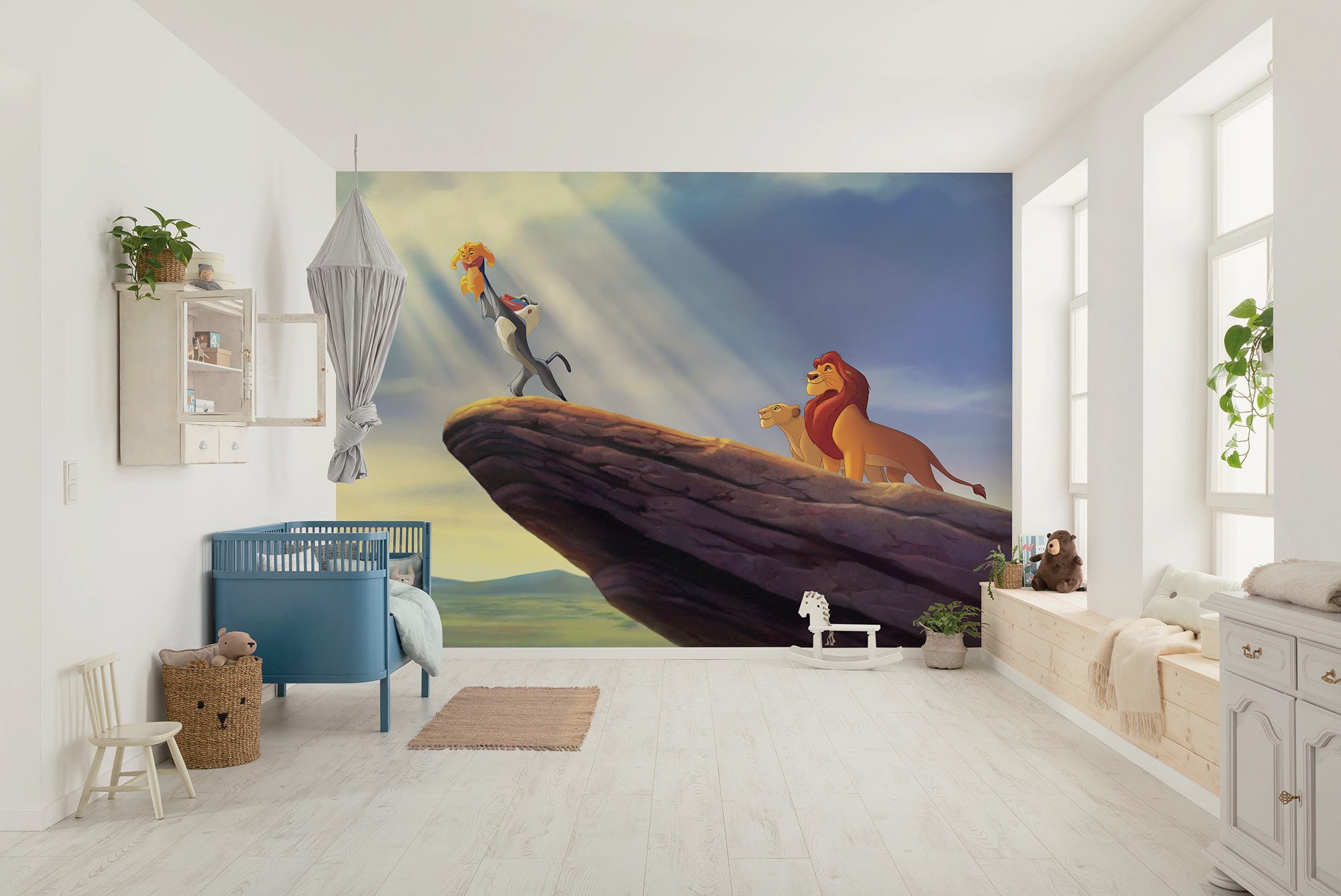 Komar Kindertapete Disney The Lion King The New King, glatt, bedruckt, (Packung, 1 St)