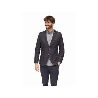 TOM TAILOR Jackett schwarz regular fit (1-tlg)