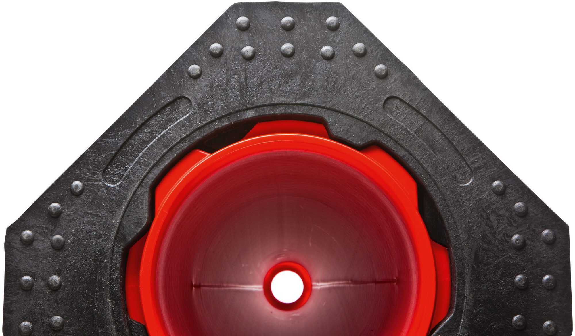 Moravia Pylone, MORION-Reflexkegel-EU 750 Typ A rot-weiss reflektierend