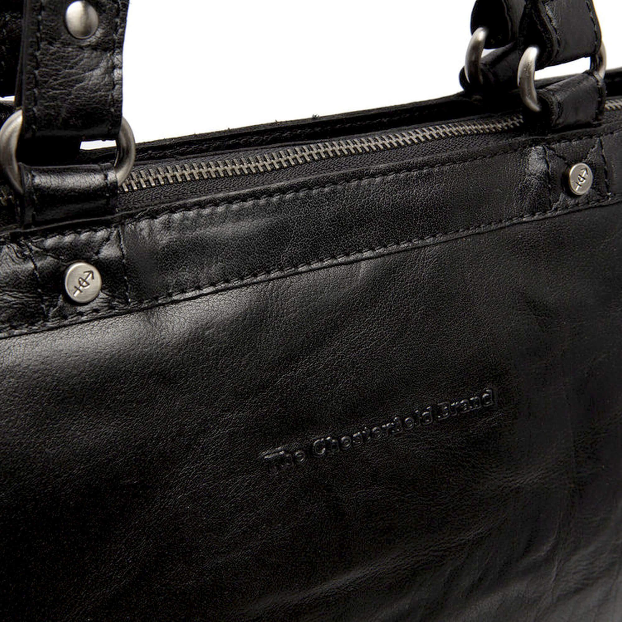 The - Shopper Brand (1-tlg) black Chesterfield 17.1" Stockholm 40 cm Shopper