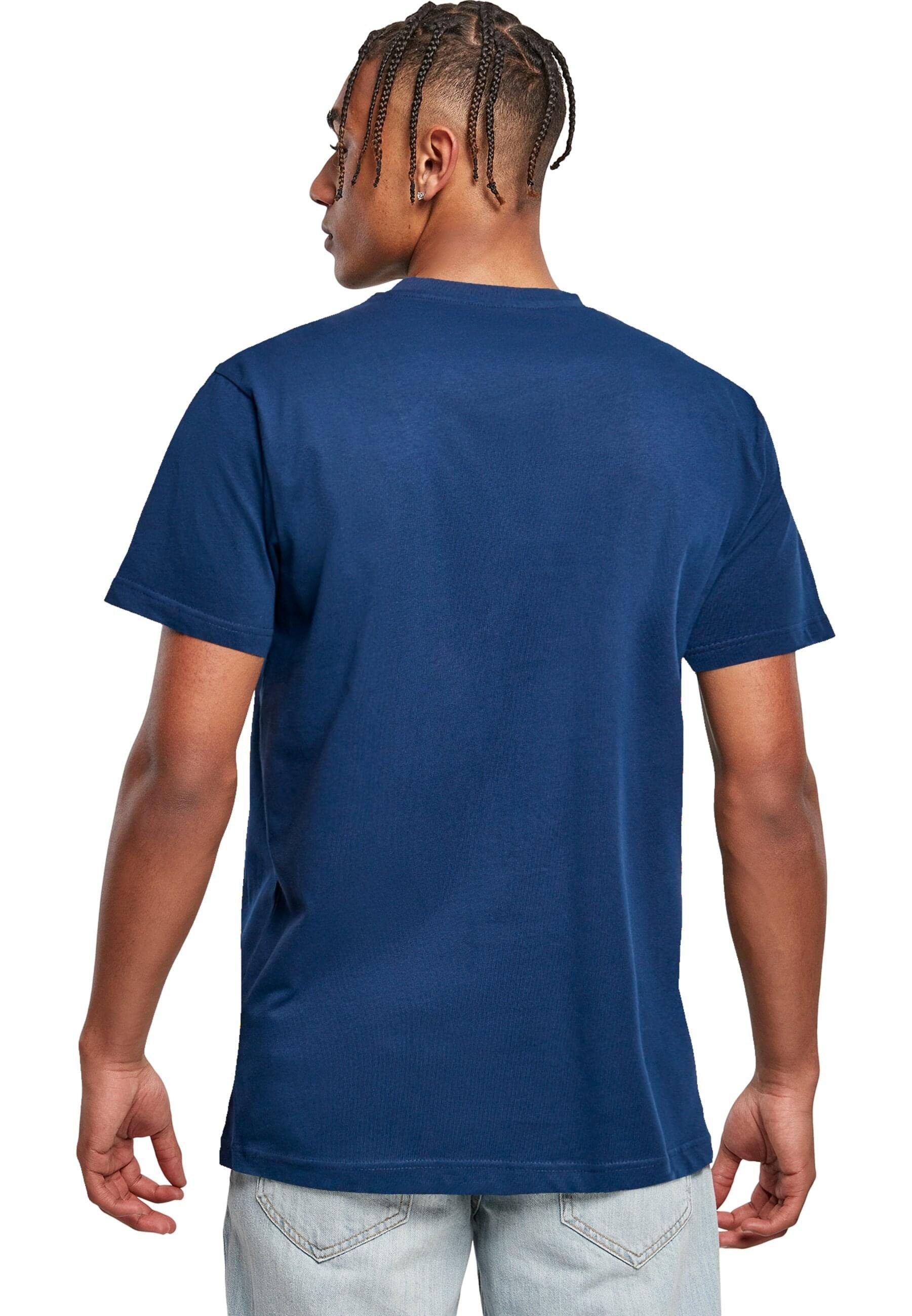 Merchcode T-Shirt Herren lightnavy Strength (1-tlg) T-Shirt Peanuts Round club - Neck