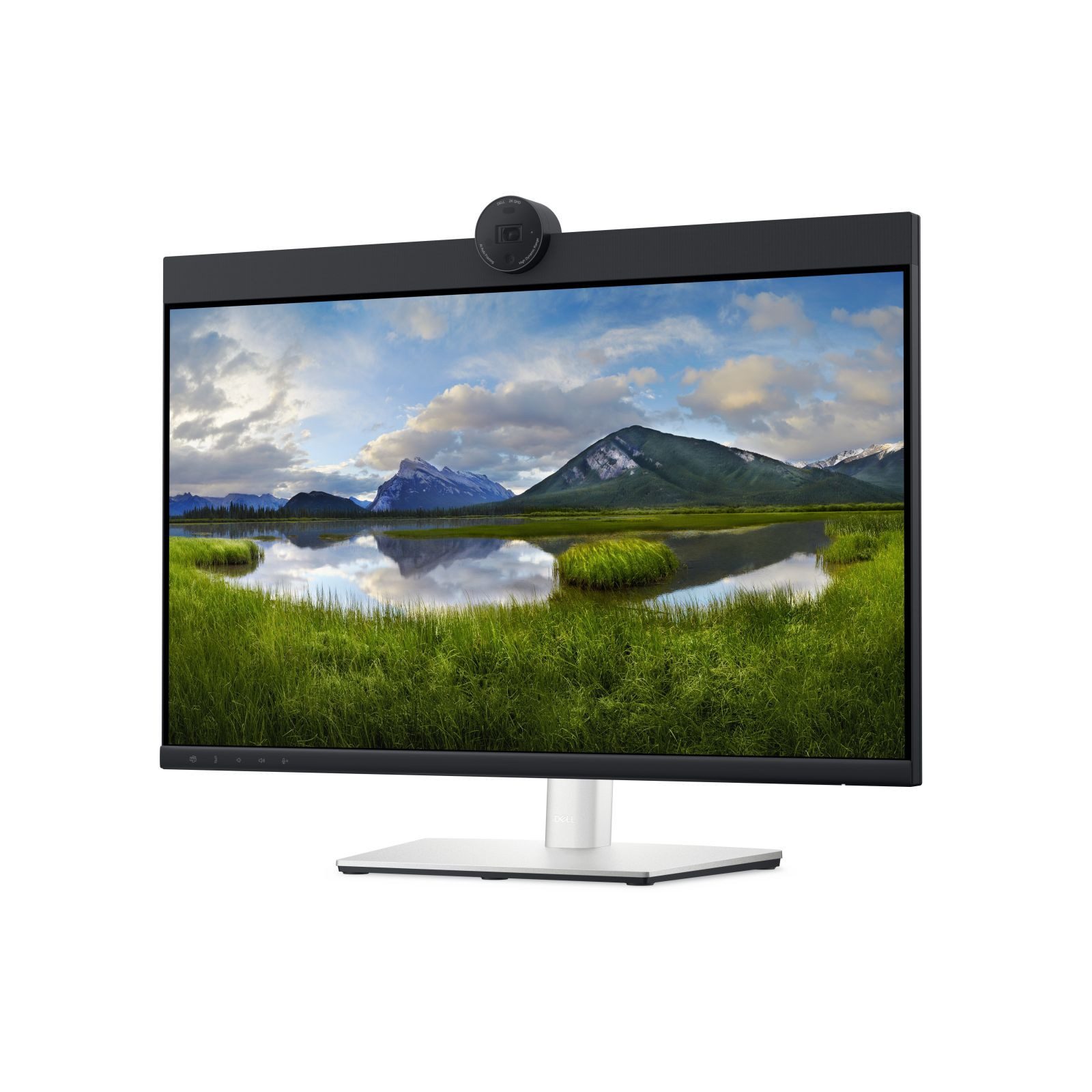 Dell 24 Video Conferencing P2424HEB 60,47cm 23,8Zoll IPS 1920x1080 60Hz TFT-Monitor (1920 x 1080 px, Full HD, 8 ms Reaktionszeit, IPS, Kamera, Lautsprecher, HDCP, Pivot, Höhenverstellbar)