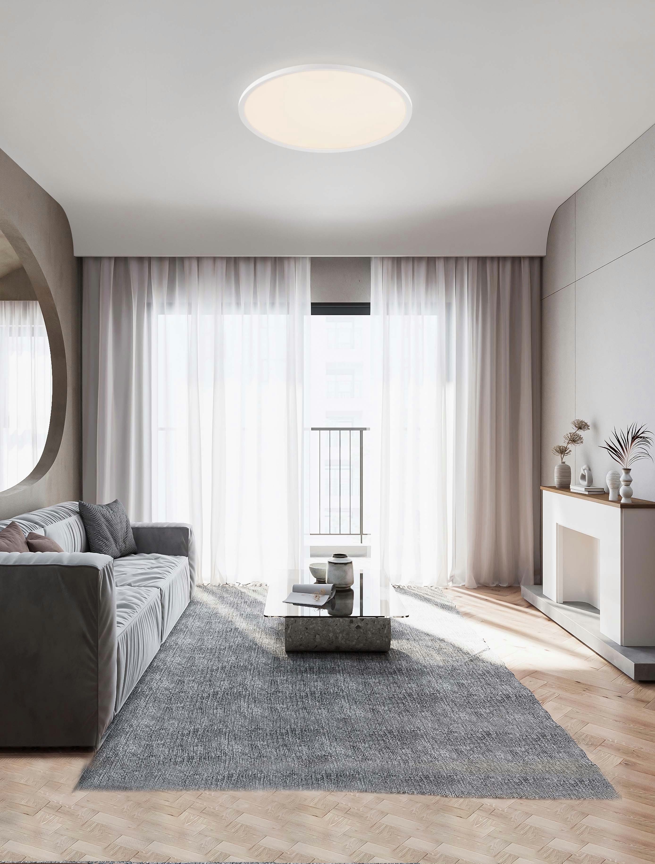 Nova Luce Deckenleuchte AOTON, LED fest integriert, Warmweiß