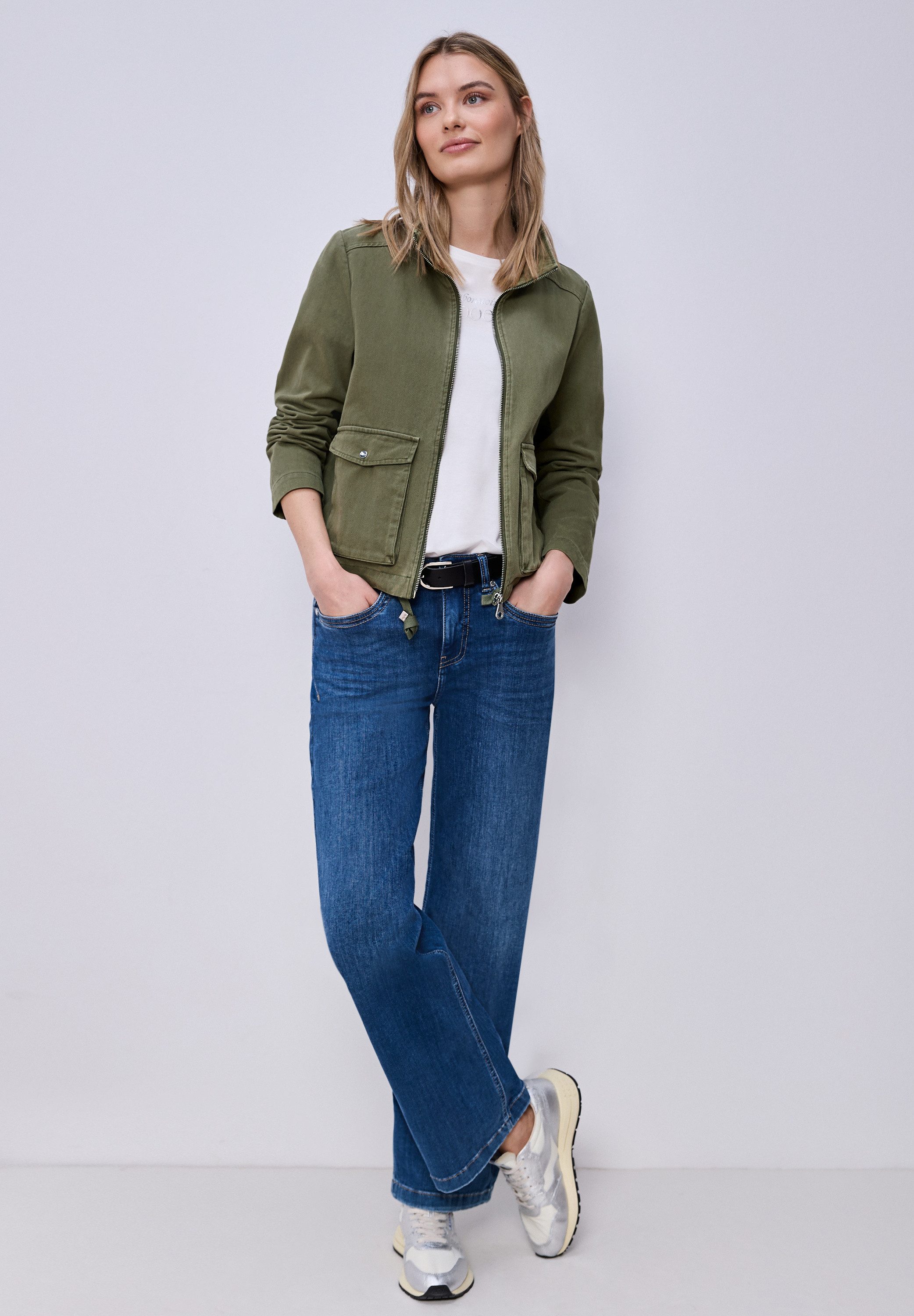 STREET ONE Kurzjacke aus reiner Baumwolle – Bild 4 von 5