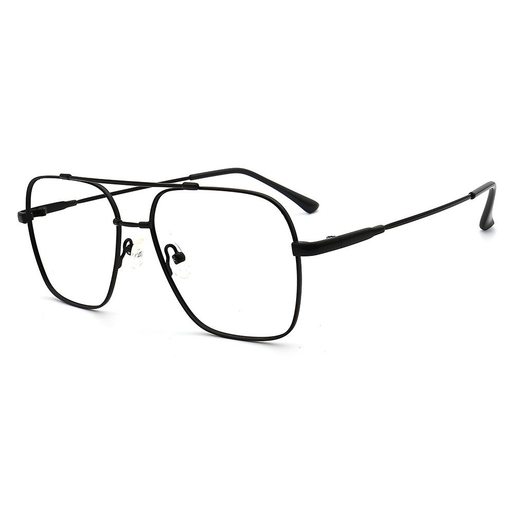 PACIEA Lesebrille Damen Herren Doppelbalkenrahmen Anti Blaulicht Biegsame Bügel