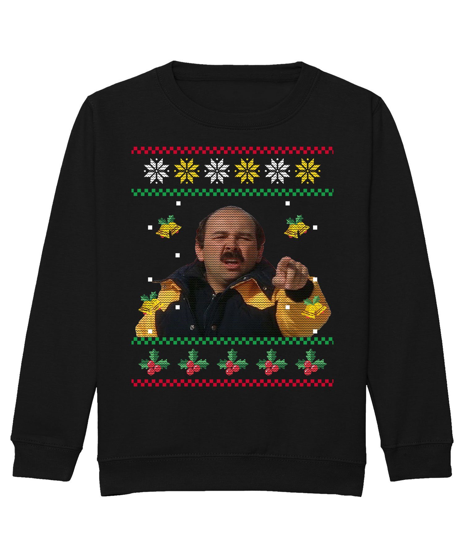 Quattro Formatee Sweatshirt Merry Christmas süßes Rentier Kinder Pullover Sweatshirt (1-tlg)