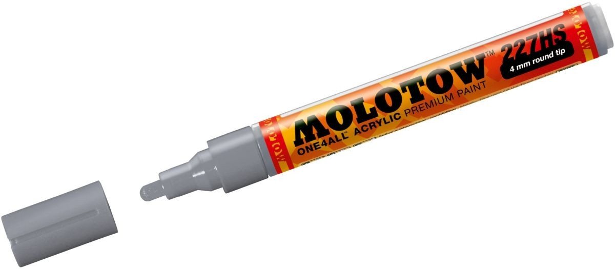 Thumbnail - MOLOTOW Permanentmarker Permanentmarker One4All 227 HS nachfüllbar 4mm cool grey pastell