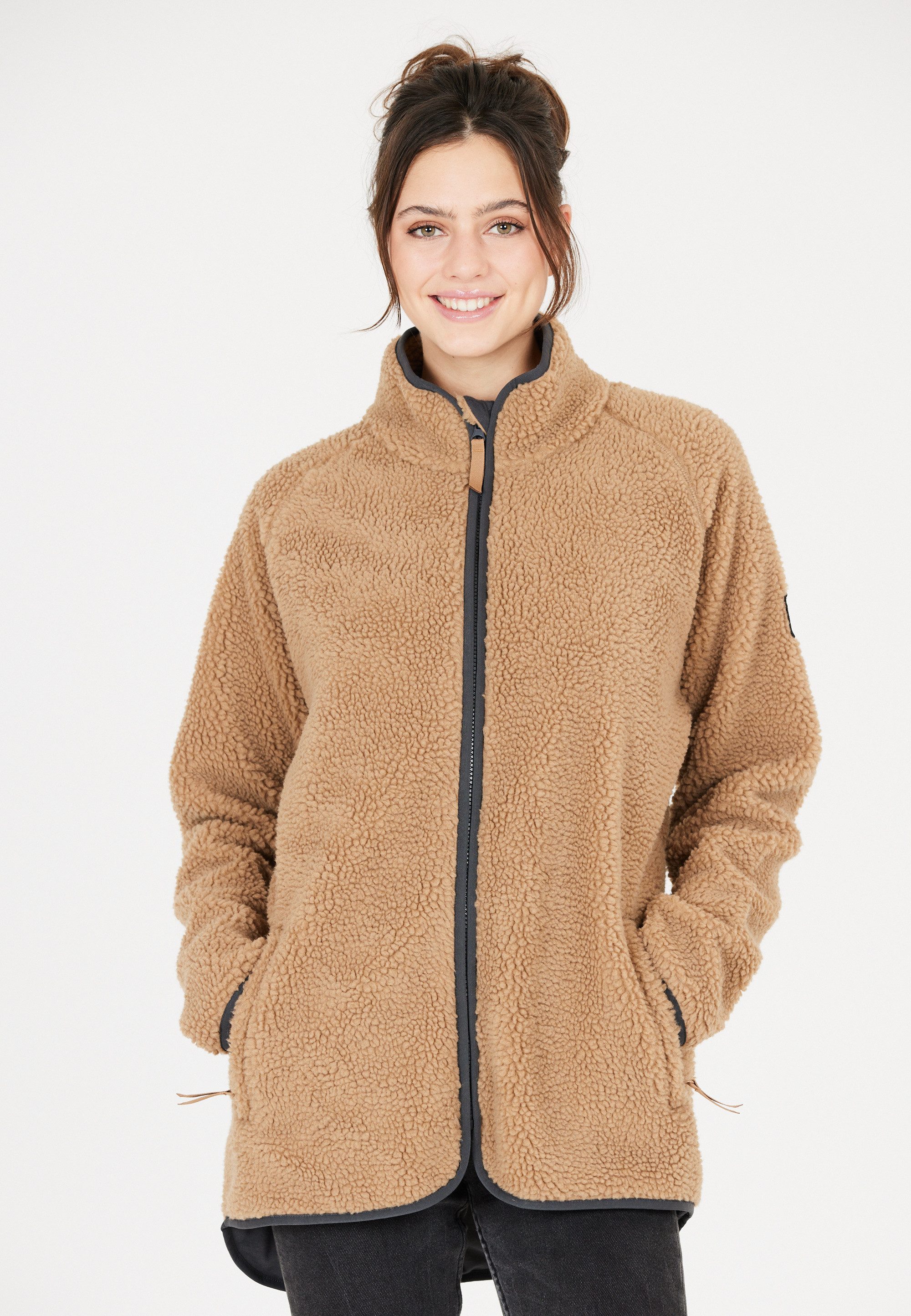 WHISTLER Fleecejacke Tekapo aus weichem und atmungsaktivem Teddy-Fleece