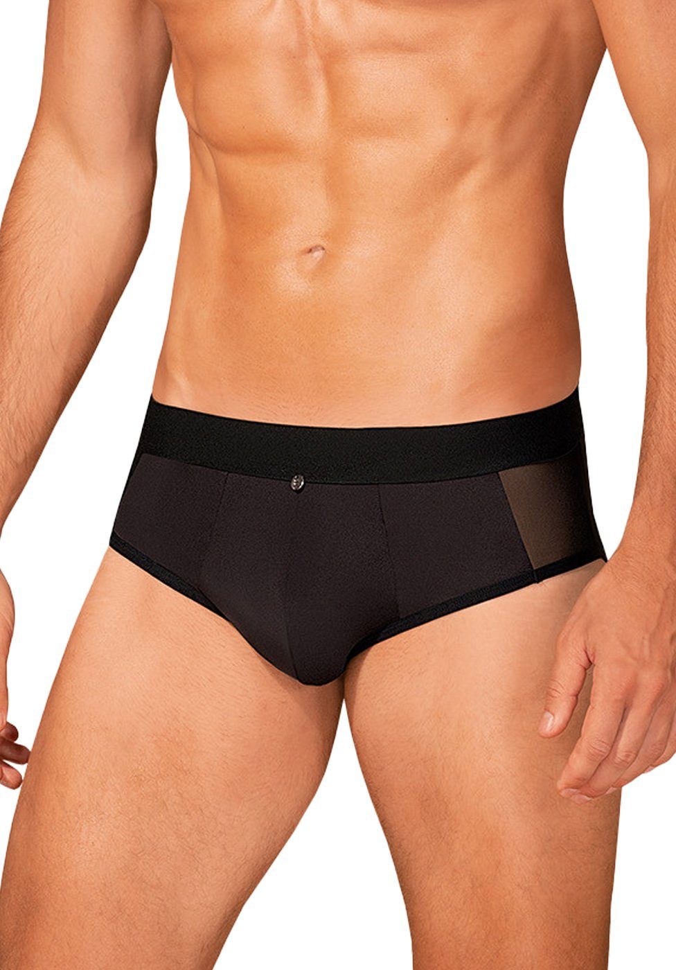 Obsessive Slip Männer Slip - schwarz