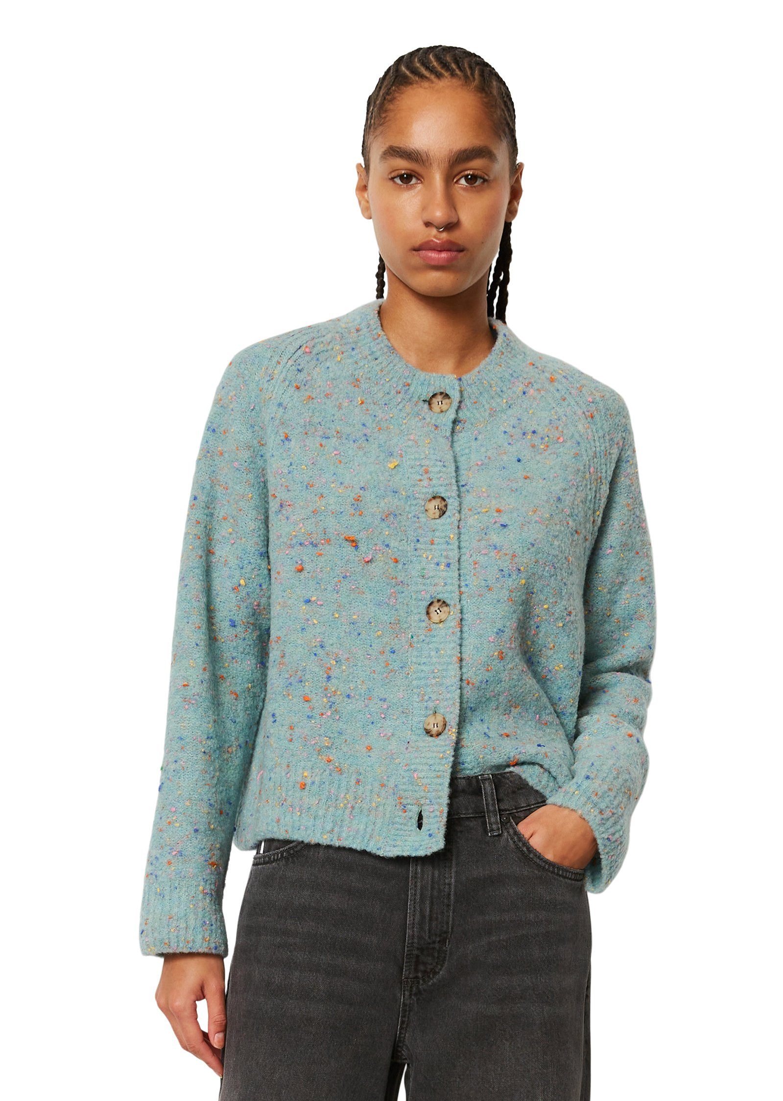 Marc O'Polo DENIM Cardigan, Nachhaltiges Material, zertifiziert