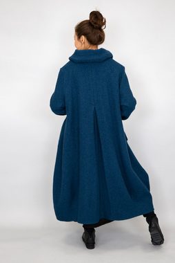 déjà vu Fashion Wollmantel Florence Mantel in A-Linie aus 100 % Wolle (1-tlg)