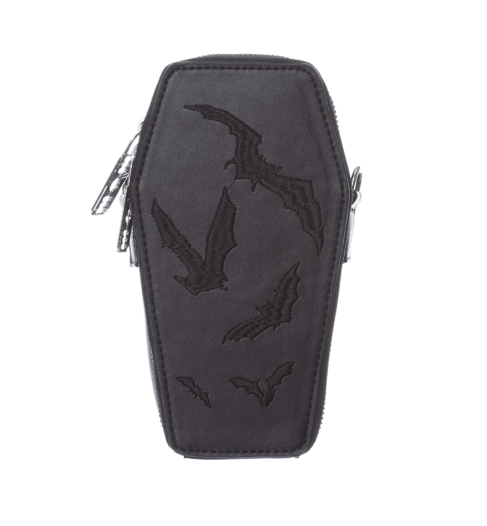 Heartless Handtasche Bat Mini Coffin, Kunstleder günstig online kaufen