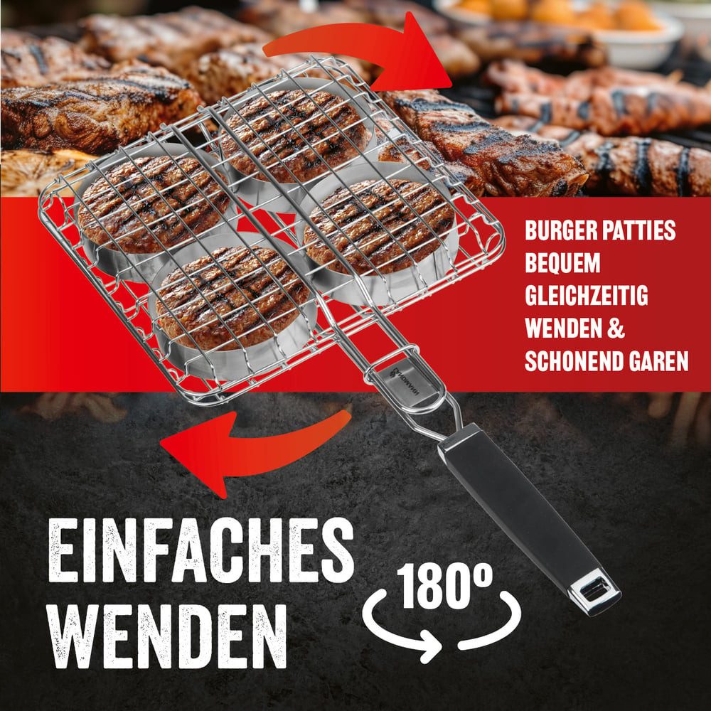 LANDMANN Hähnchenbräter, Edelstahl