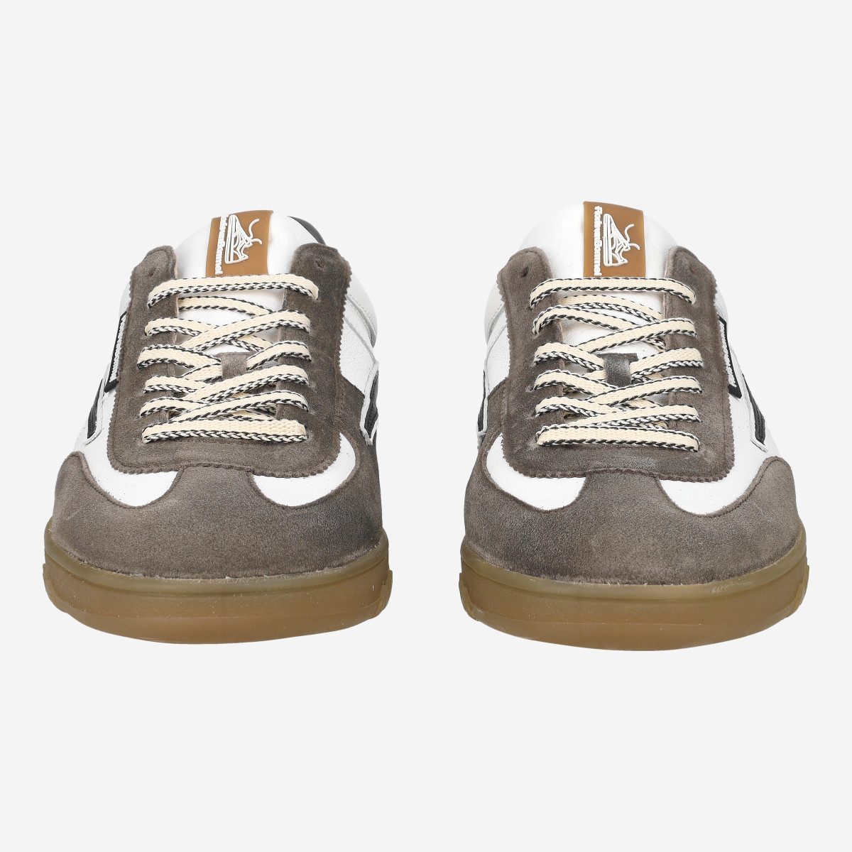 Floris van Bommel Floris van Bommel De Zaler, Sneaker, Weiß/Braun kombiniert, Herren Sneaker