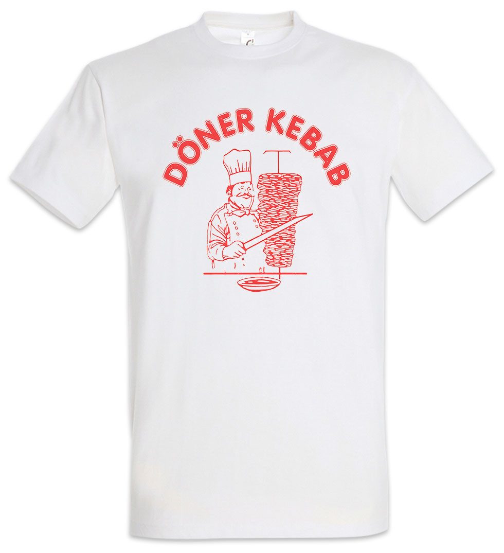 Urban Backwoods Print-Shirt Döner Kebab Herren T-Shirt Ayran Kebab Dönerlad günstig online kaufen