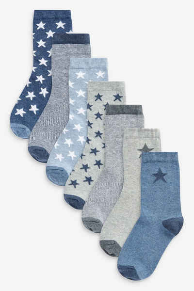 Next Kurzsocken Socken mit hohem Baumwollanteil, 7er-Pack (7-Paar)