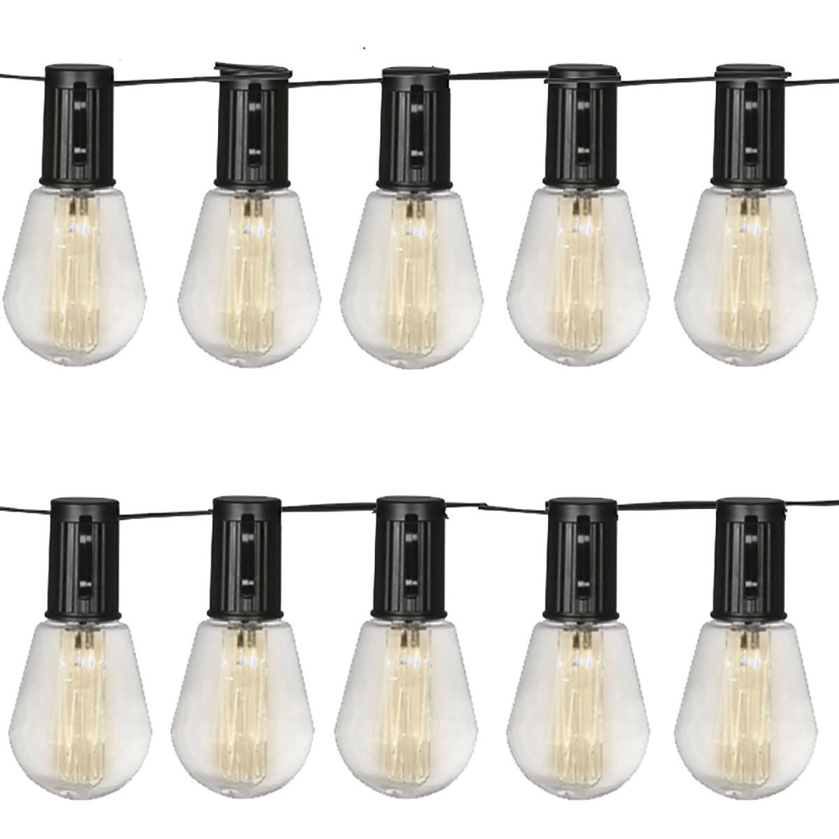 Luxform LED-Lichterkette Luxform Solar Alicante, 1-flammig, LED-Lichterkette, Solarenergie, IP44