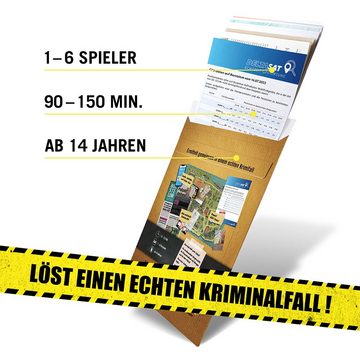 Hidden Games Tatort Spiel, Krimispiel Reif für die Insel, Made in Germany