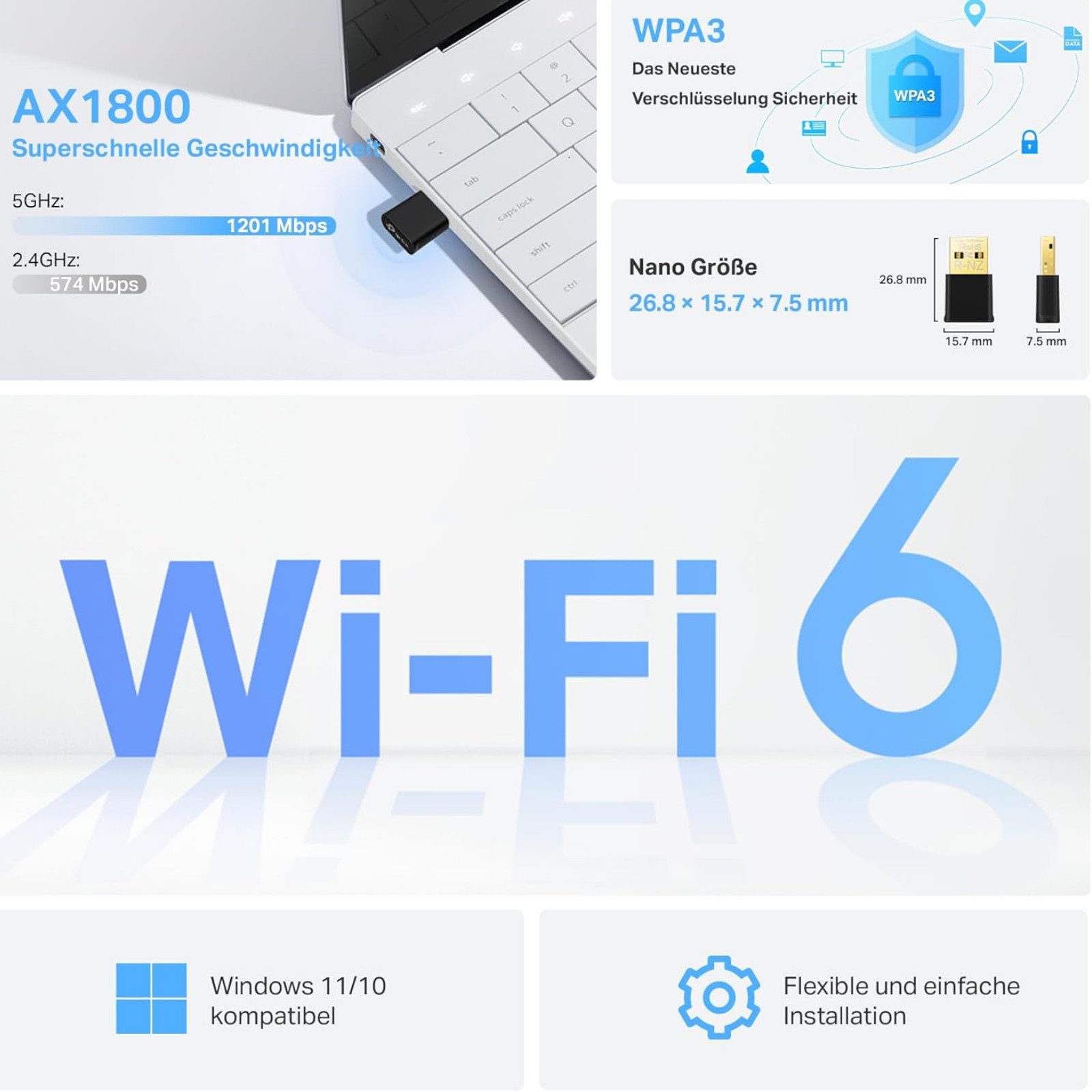 tp-link Archer TX20U Nano Adapter