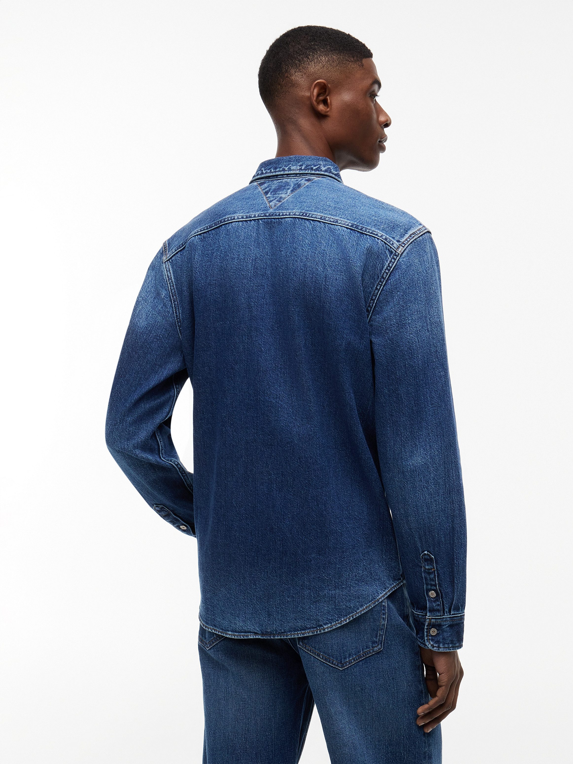 Tommy Jeans Jeanshemd REGULAR DENIM