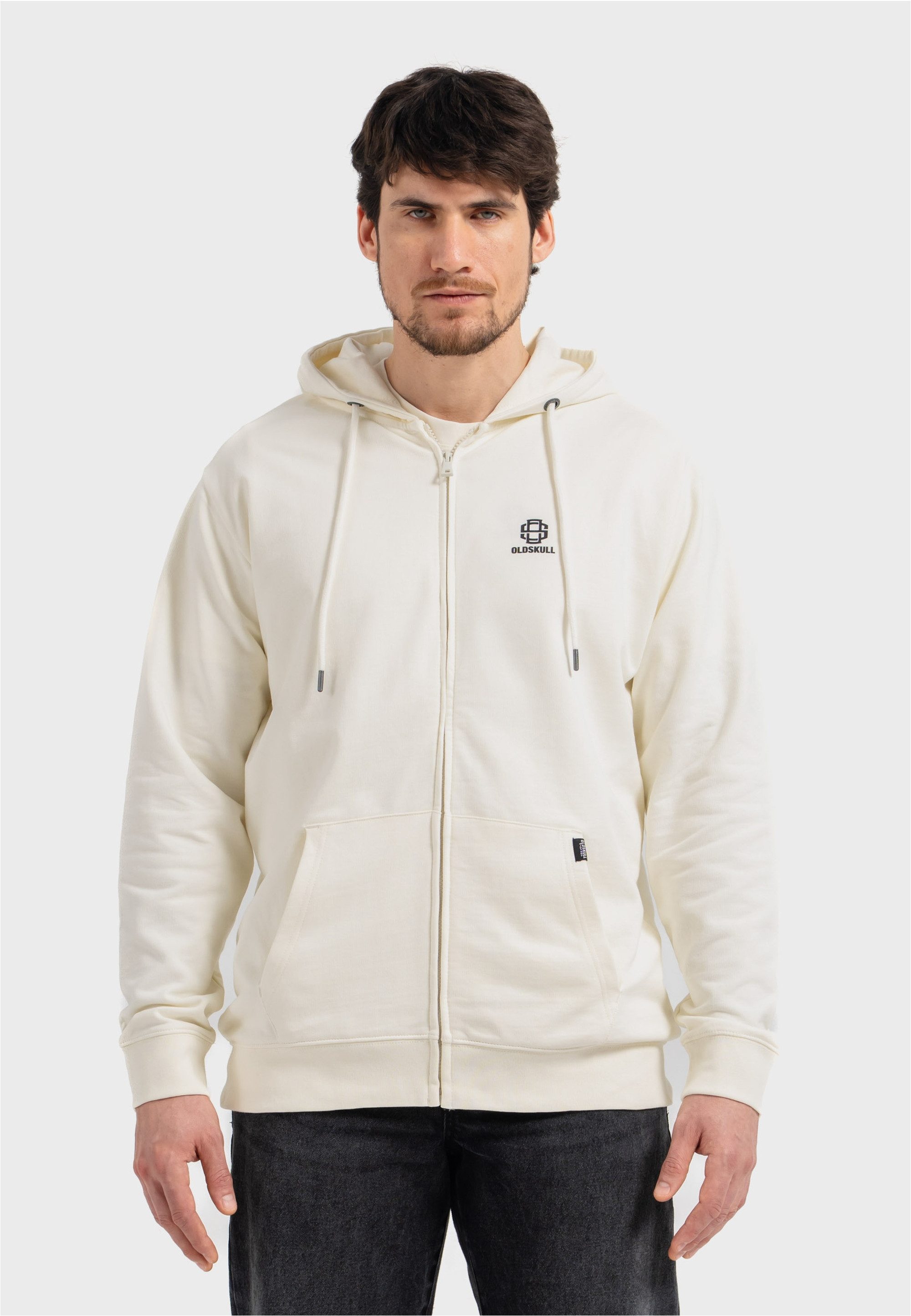 Oldskull Sweatjacke Basic Oldskull 25 Logo günstig online kaufen