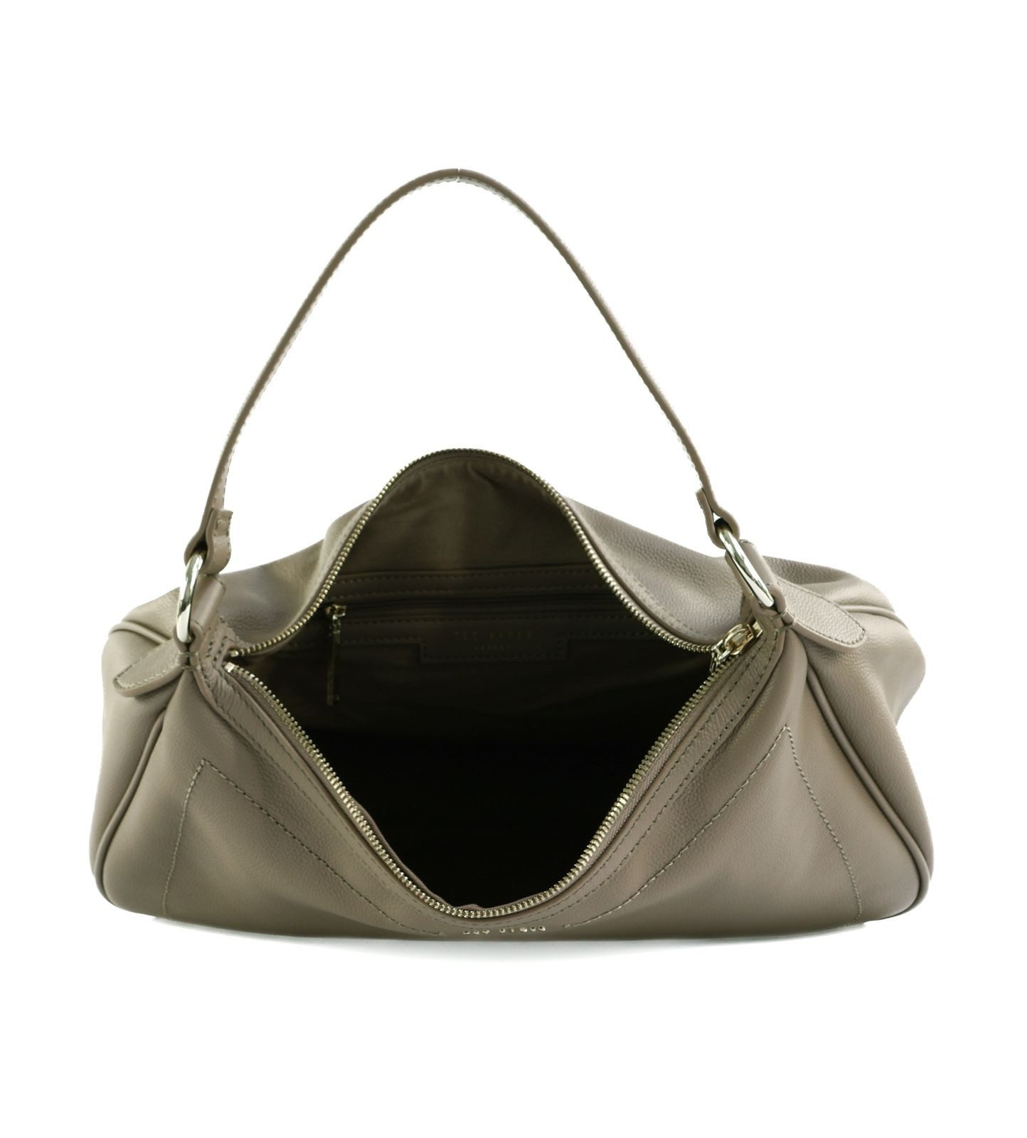 Ted Baker Schultertasche Webbing Leather Hobo Bag, aus echtem Rindsleder
