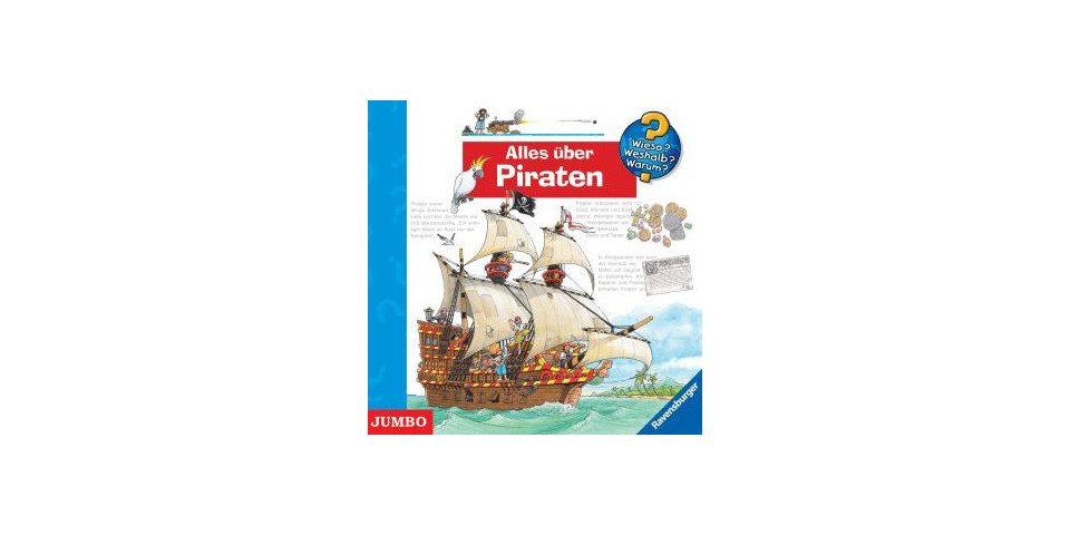 JUMBO Verlag Hörspiel-CD Alles über Piraten, Audio-CD