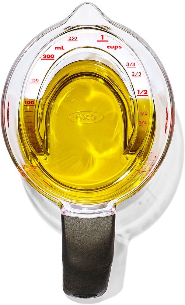 OXO Good Grips Messbecher, Kunststoff, 250 ml, abgewinkelt