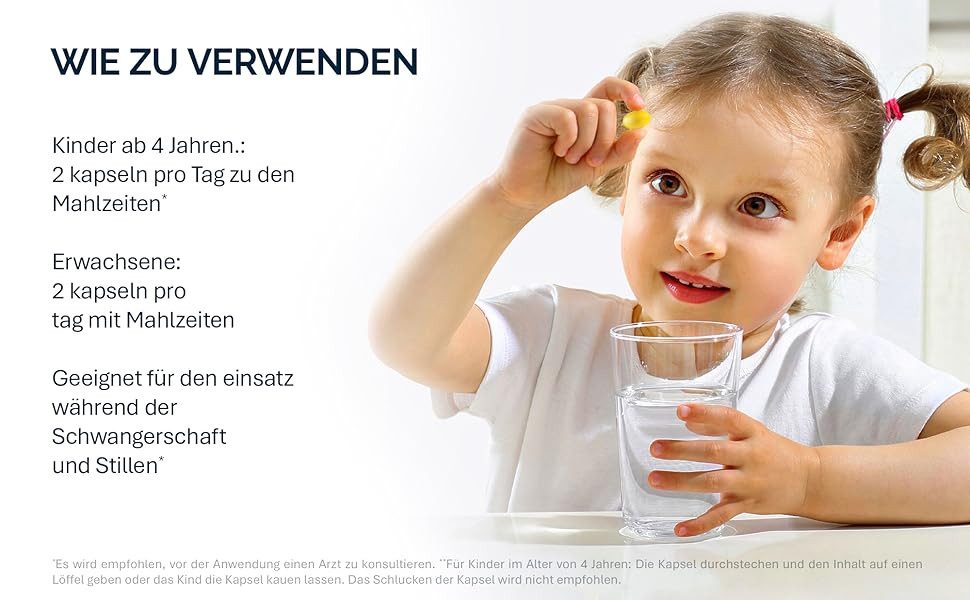 NFO Omega 3 Kids - mit hochdosierte EPA & DHA +Vitamine E, C und D Kaukapseln, 1 er für Kinder à 120 St., 120 g, Norwegisches Fischöl in Triglyzeridform