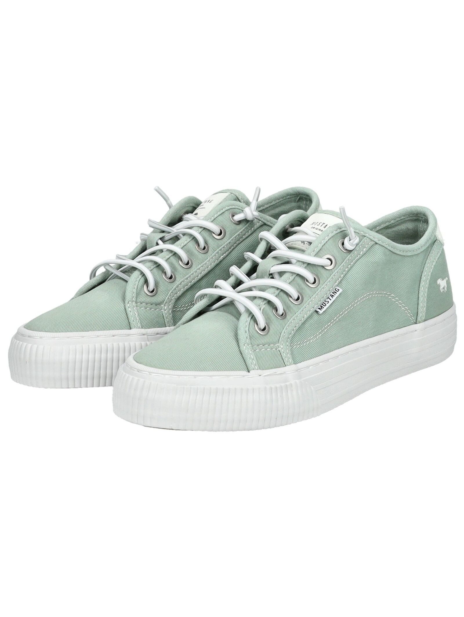MUSTANG Sneaker Lederimitat/Textil . Sneaker (1-tlg)