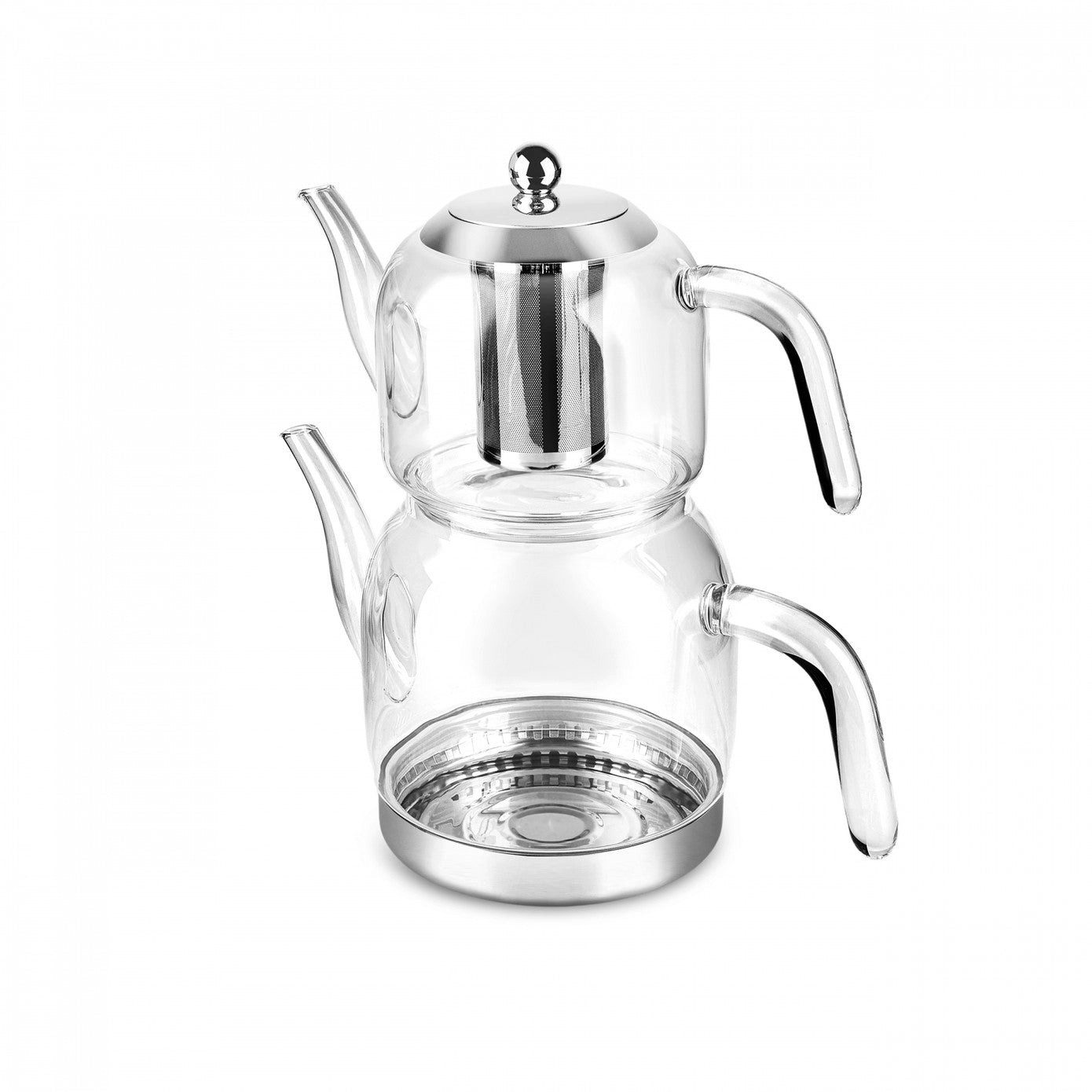 Karaca Teekanne Karaca Panora Familie Größe Glas Teekanne