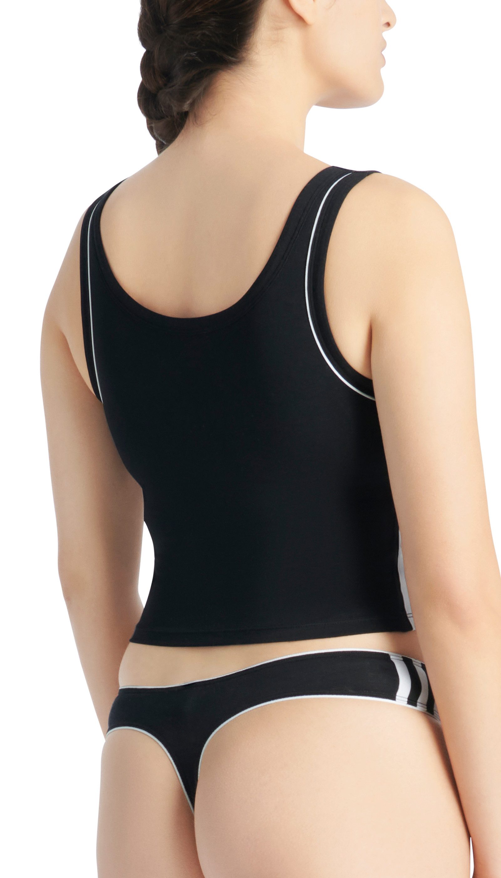 adidas Originals Crop-Top Comfort Flex Cotton atmungsaktiv, sportlich, Baumwollmix, Rundhals-Ausschnitt