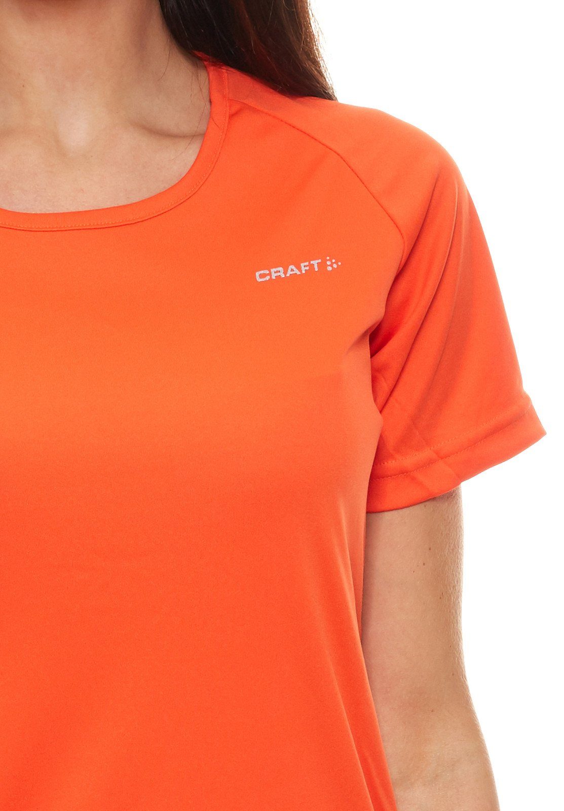 Craft Funktionsshirt »Craft Shirt Fitness-Shirt atmungsaktives Damen Lauf-Shirt  Funktions-Shirt Orange« online kaufen | OTTO