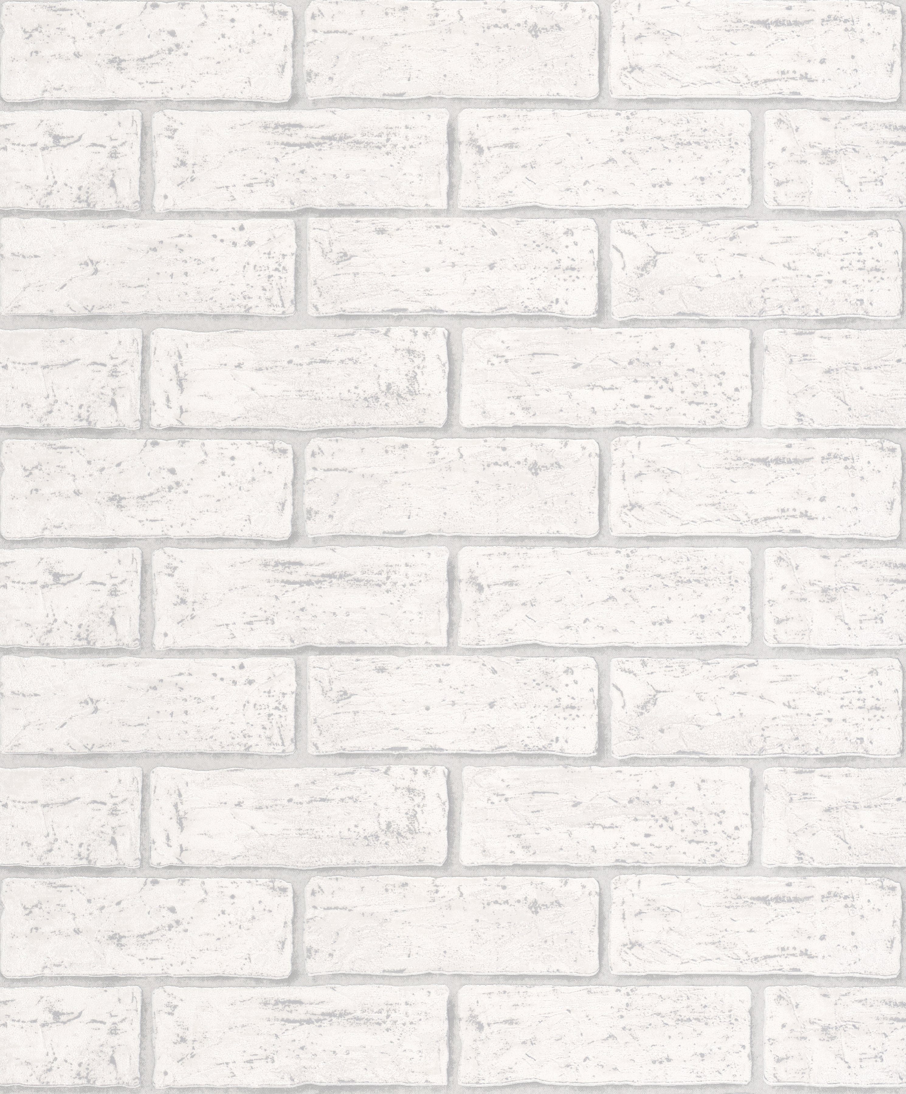 Marburg Papiertapete Weiß-Grau, gemustert, restlos abziehbar