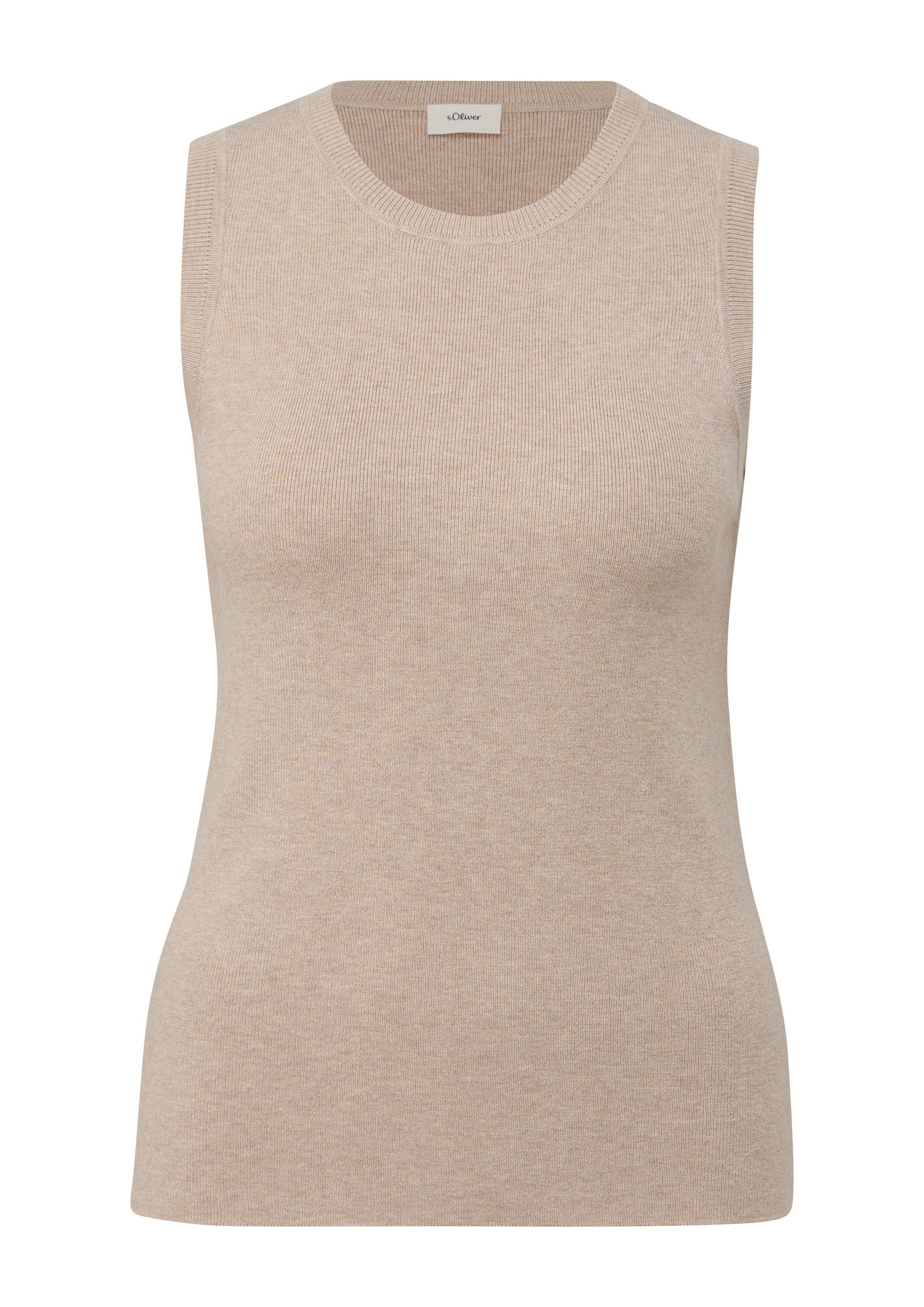 Muskelshirt Strickpullunder