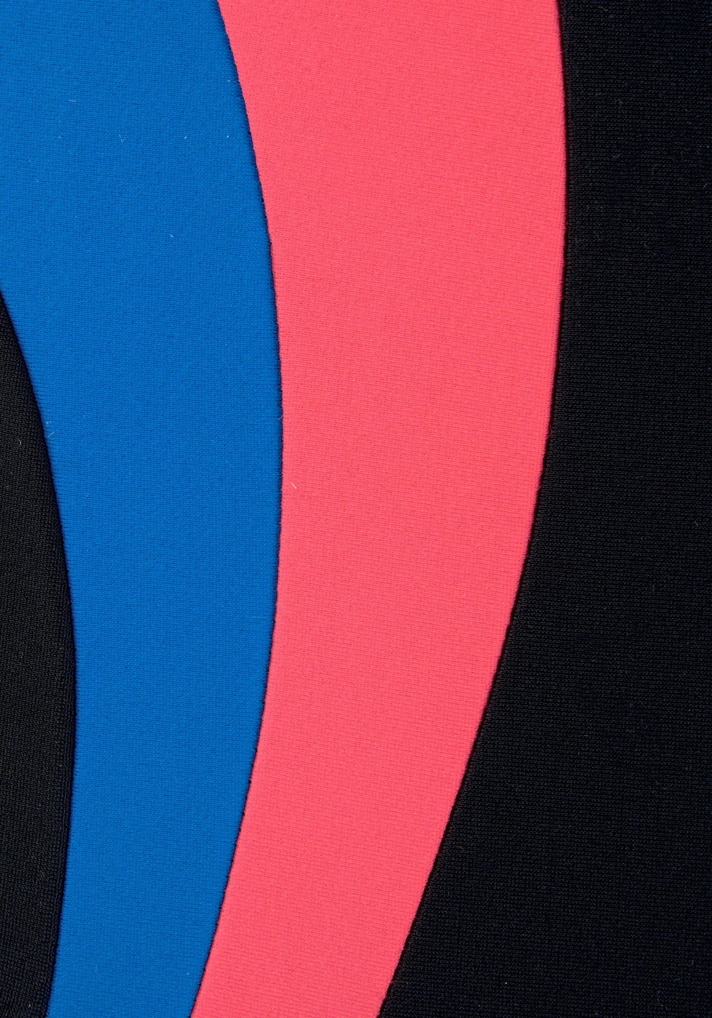 Venice Beach Badeanzug Mit Logodruck und Colorblocking-Einsätzen
