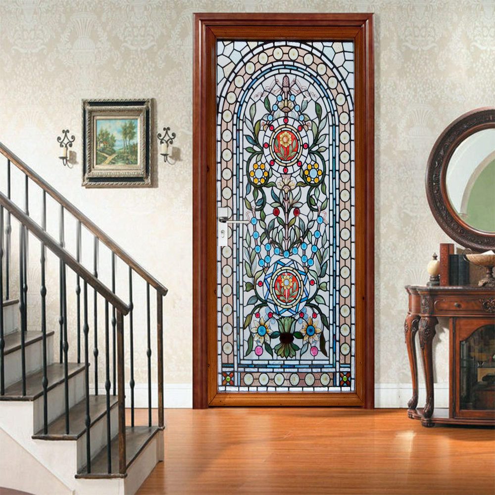 Kaket Türtapete Selbstklebend TürPoster - Treppe günstig online kaufen
