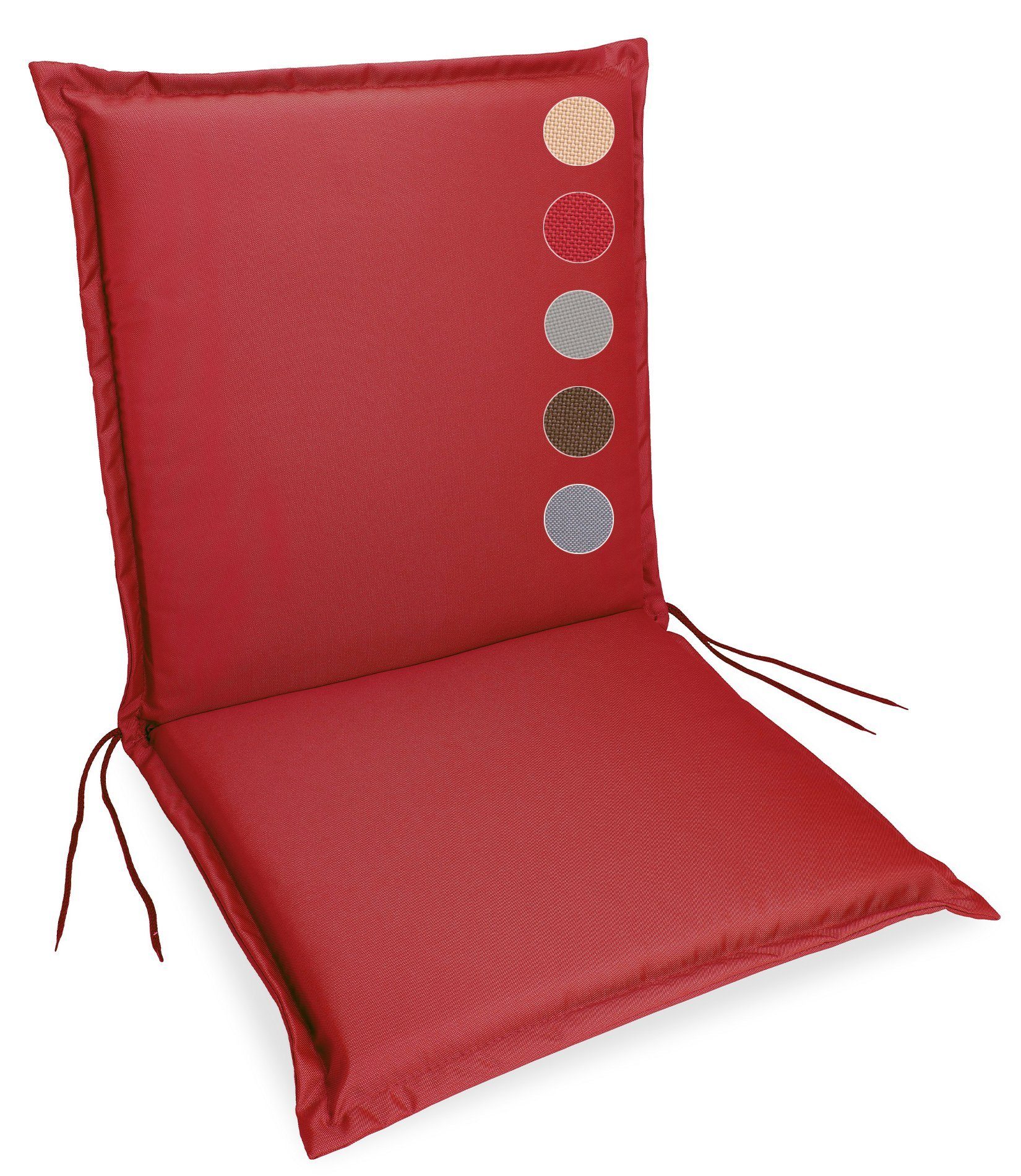 sunnypillow Liegenauflage Niedriglehner Auflage Gartenstuhlauflage, 100 günstig online kaufen