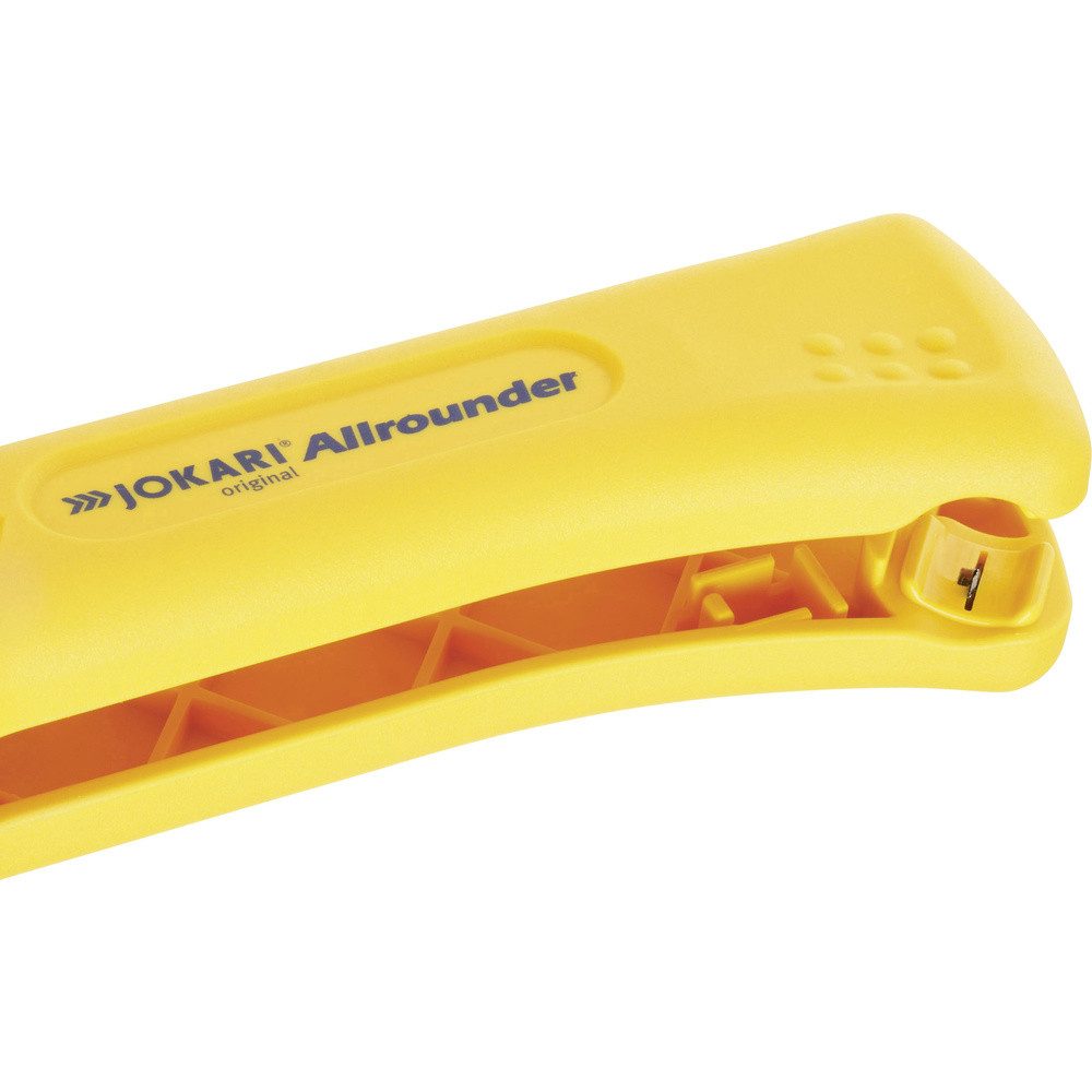 Jokari Kabelmesser Jokari 30900 Allrounder Kabelentmanteler Geeignet für Rundkabel, Flac